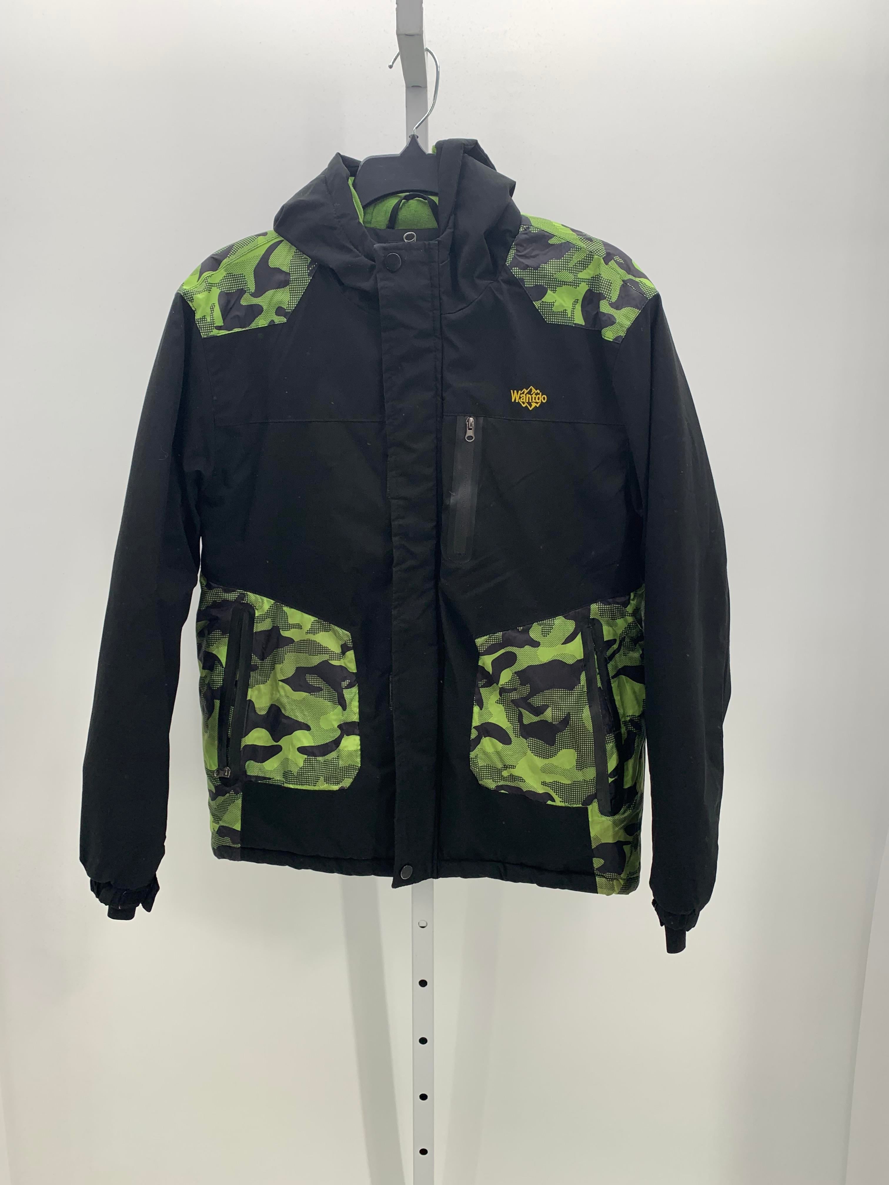 GREEN CAMO HOODED.