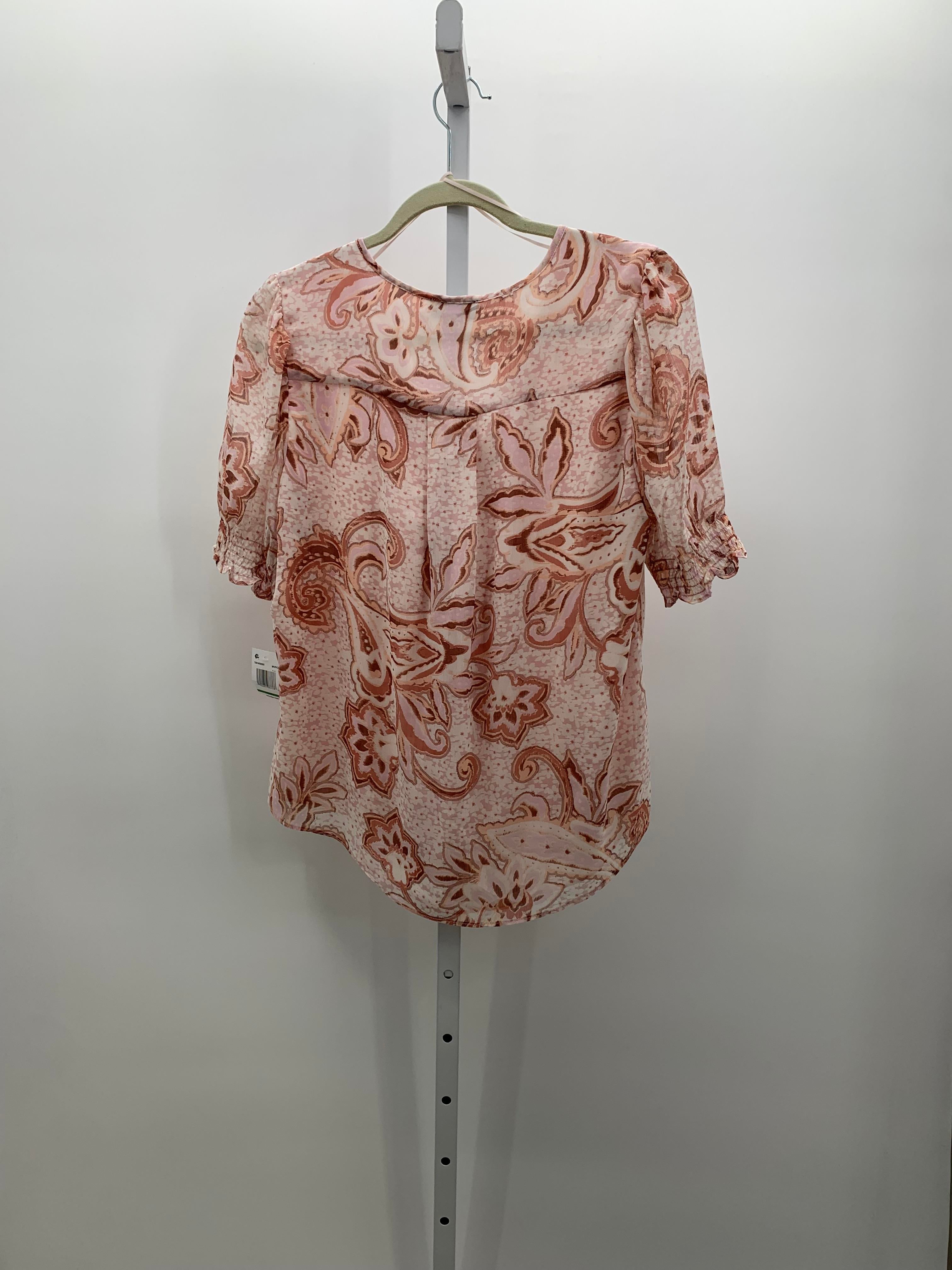 Size Large Petite Petite Short Sleeve Shirt