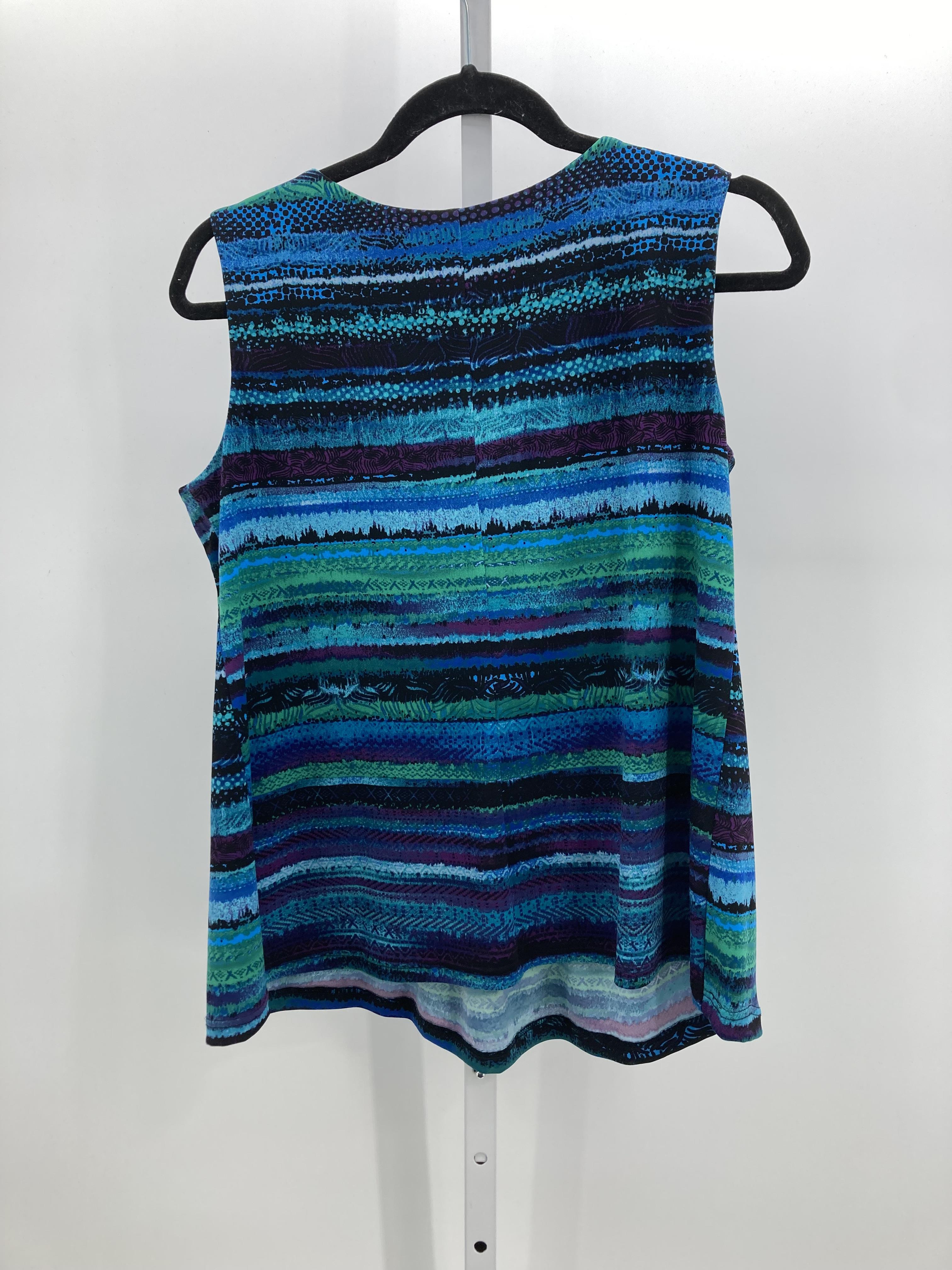 Ronnie Nicole Size 10 Misses Sleeveless Shirt