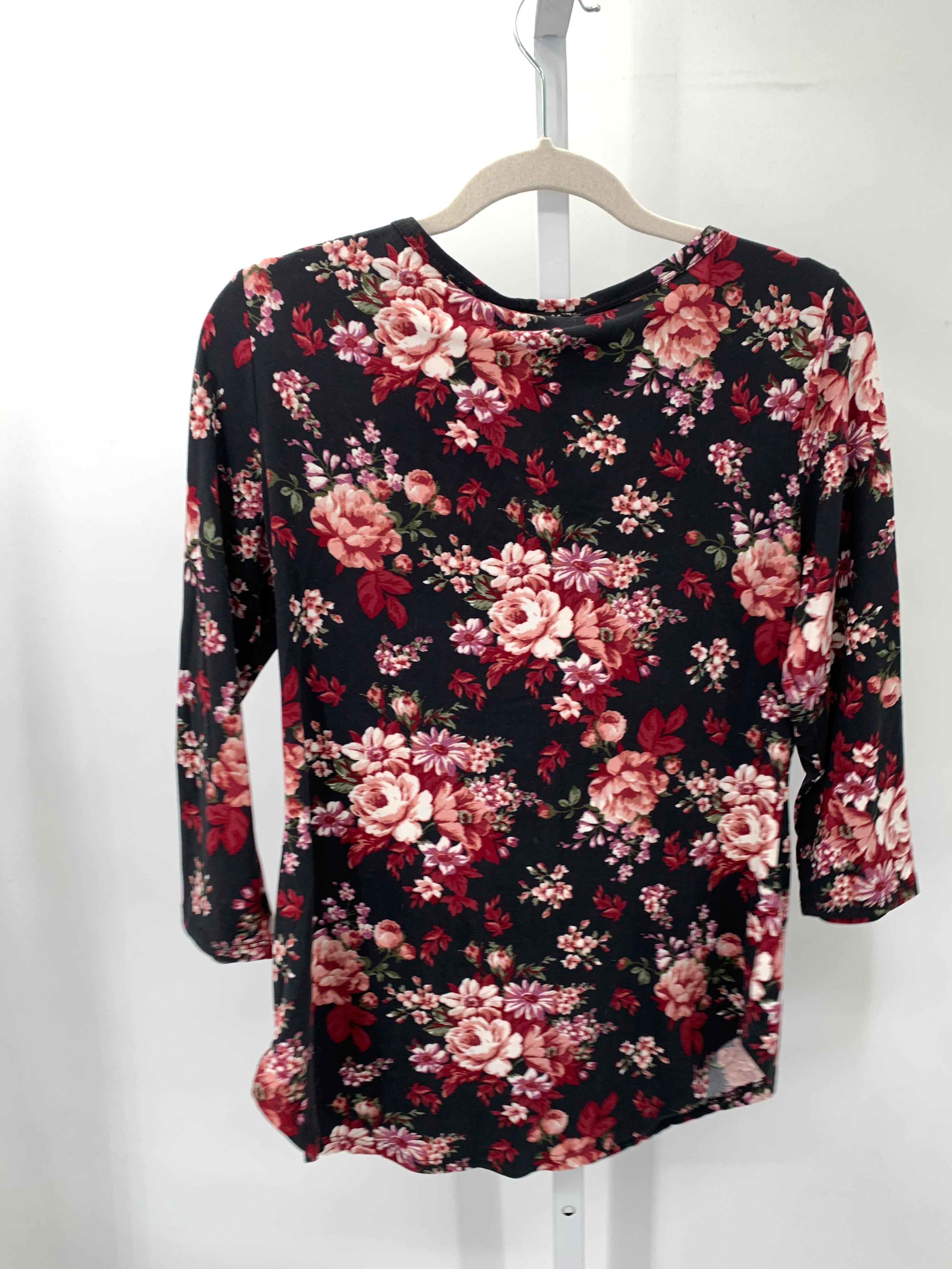 Kristin Nicole Size Medium Misses 3/4 Sleeve Shirt