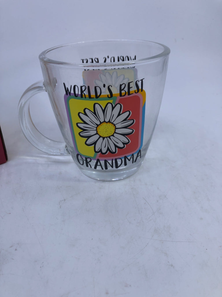 NIB WORLDS BEST GRANDMA MUG.