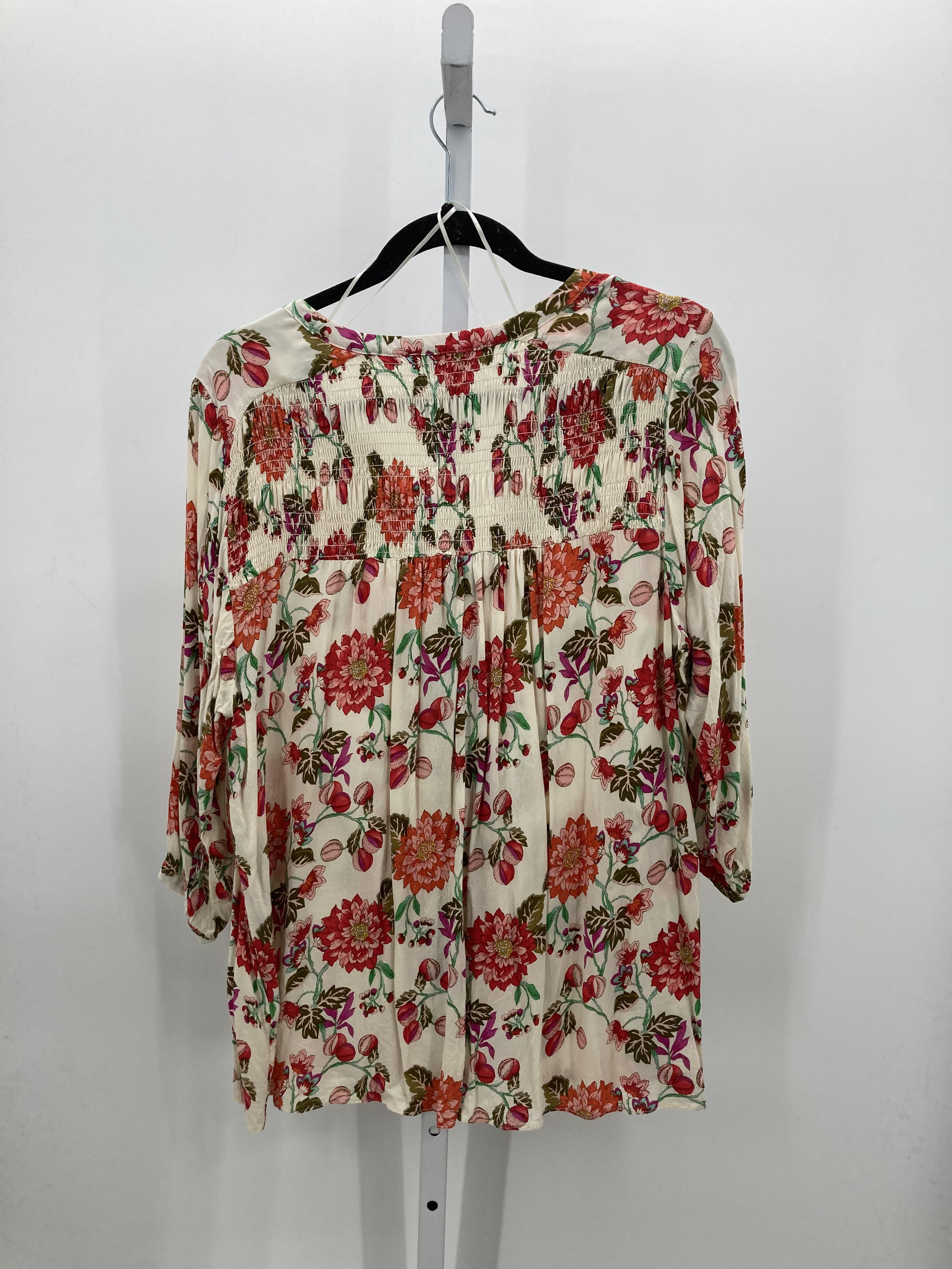 Rose & Olive Size 1X Womens 3/4 Sleeve Shirt