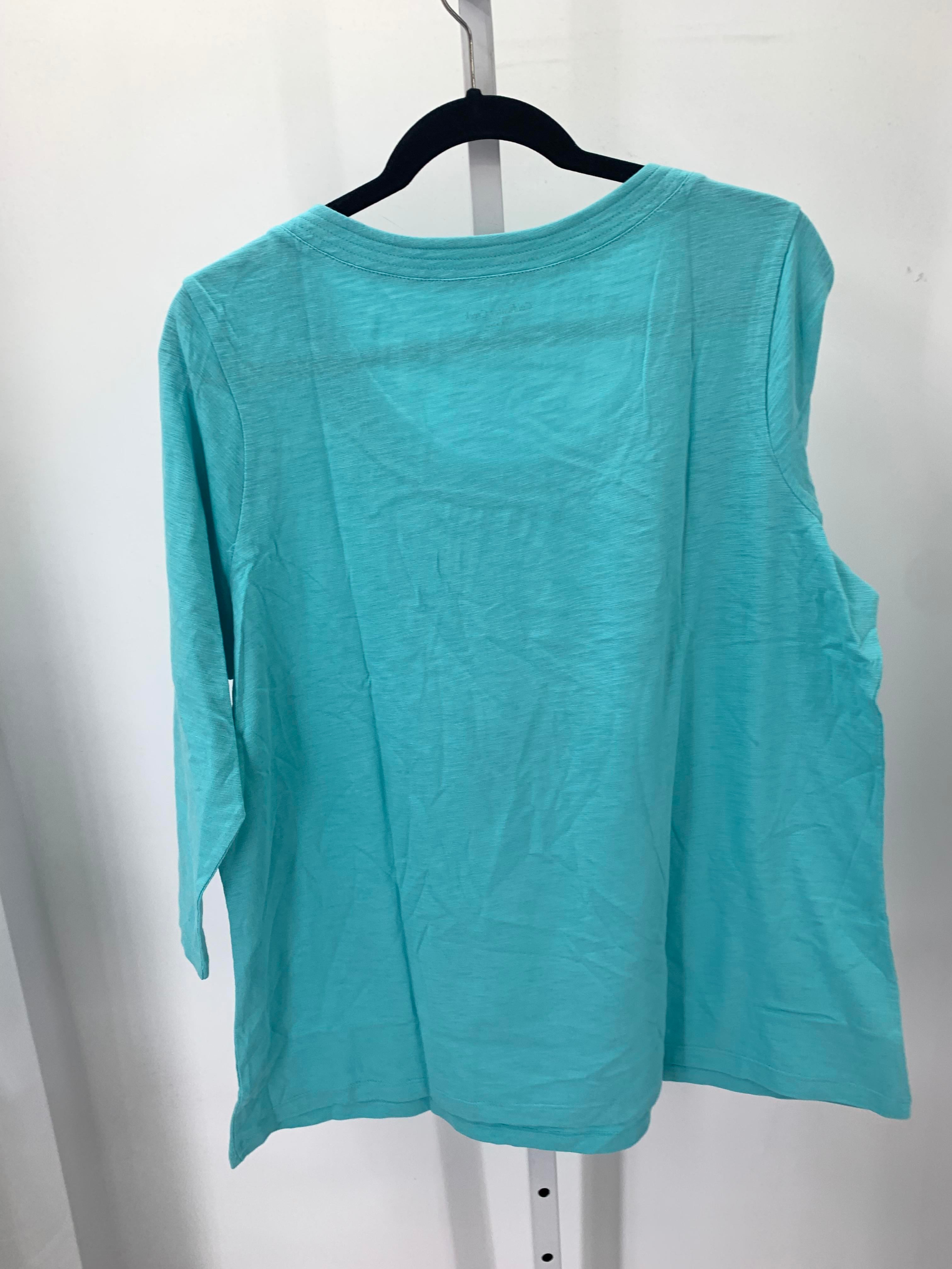 Coldwater Creek Size Extra Large Misses 3/4 Sleeve Shirt