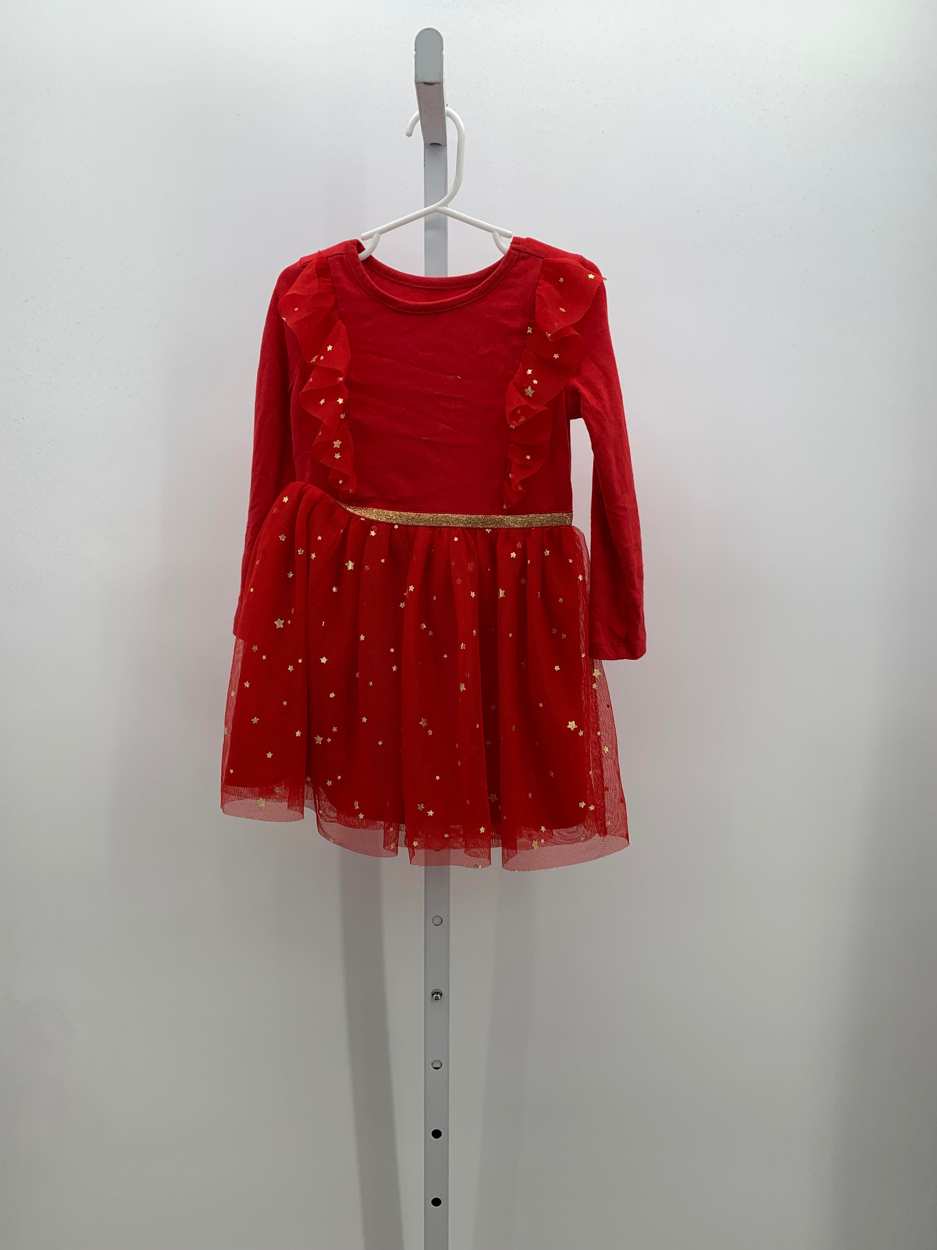 Cat & Jack Size 4T Girls Long Sleeve Dress