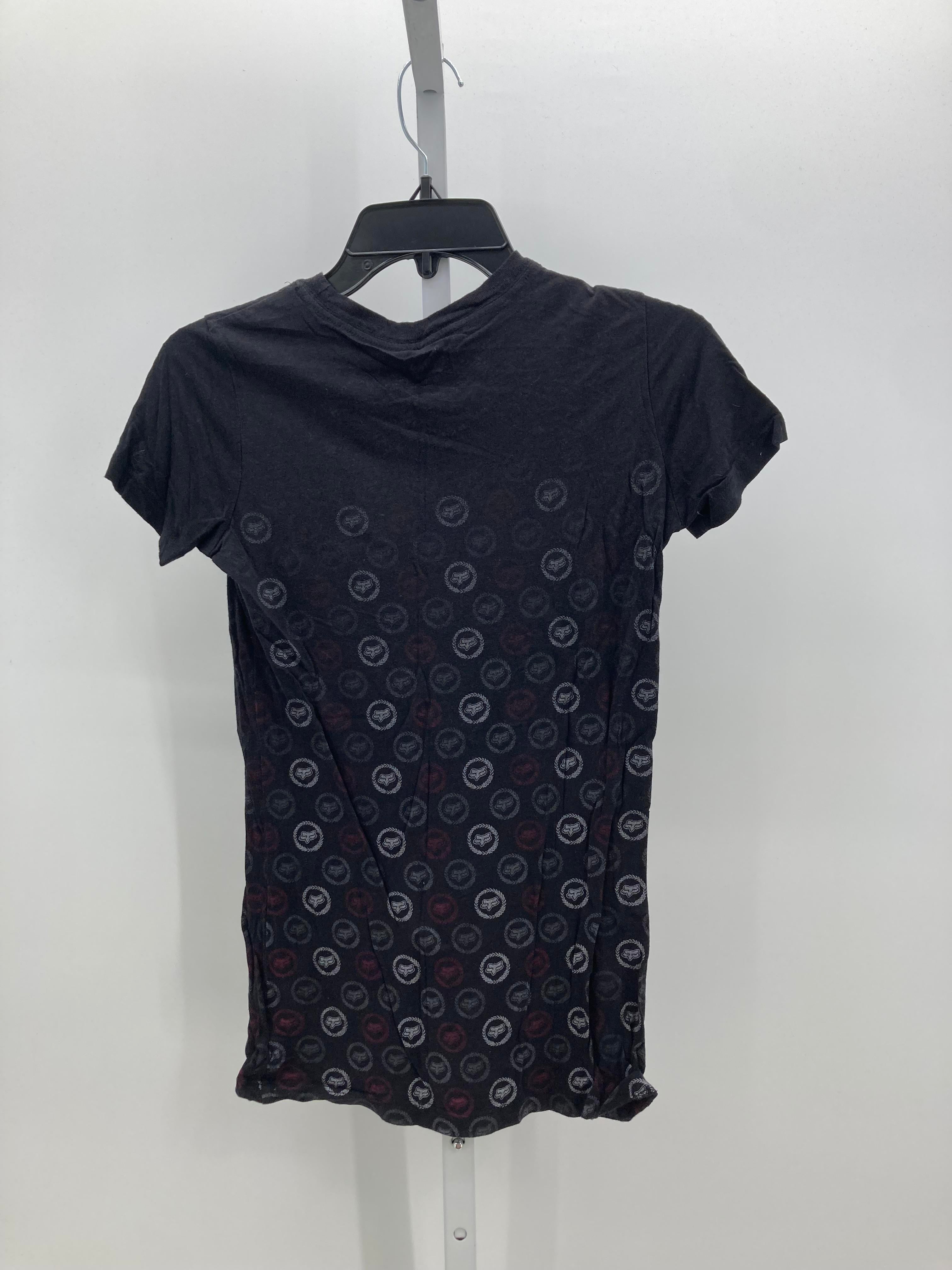 Fox Size Medium Juniors Short Sleeve Shirt