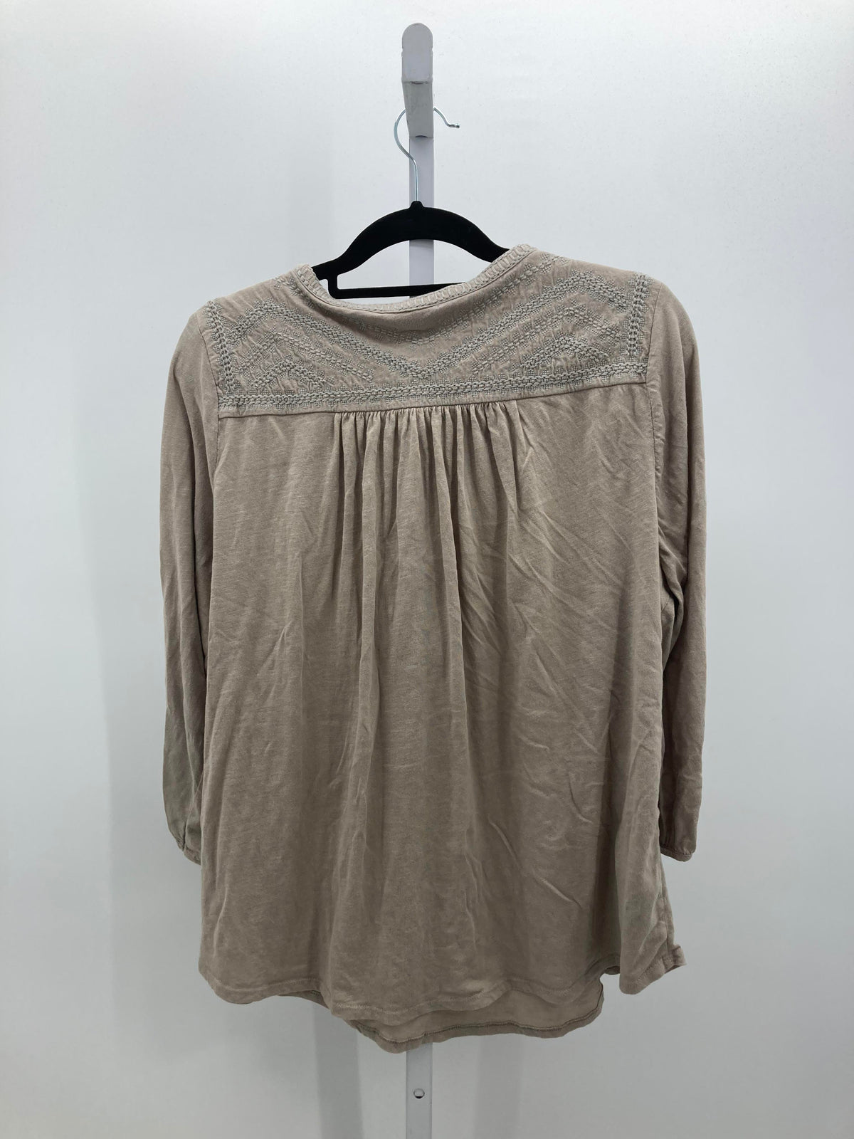 Lucky Brand Size 1X Womens 3/4 Sleeve Shirt