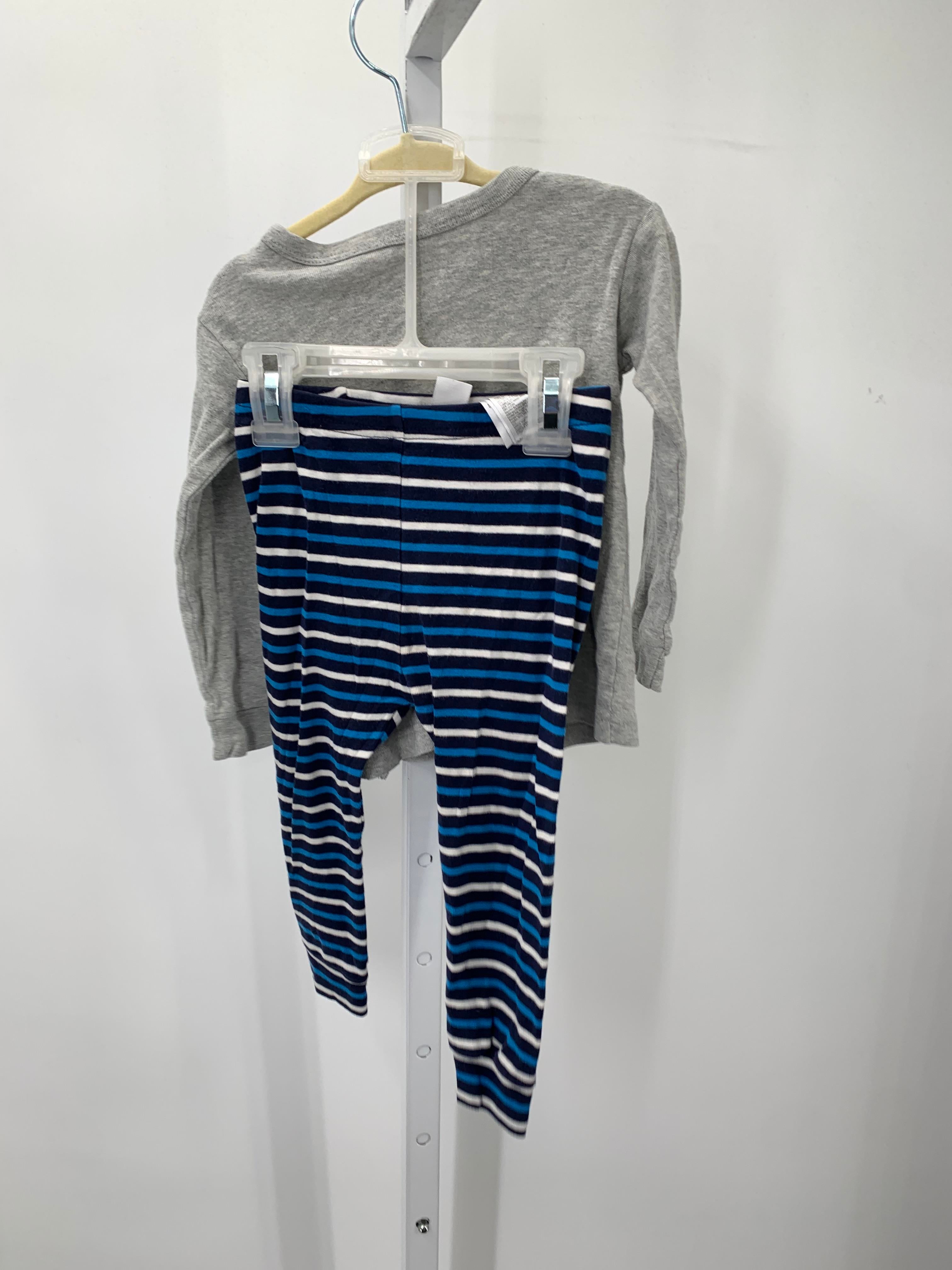 BLUE STRIPES KNIT PJS