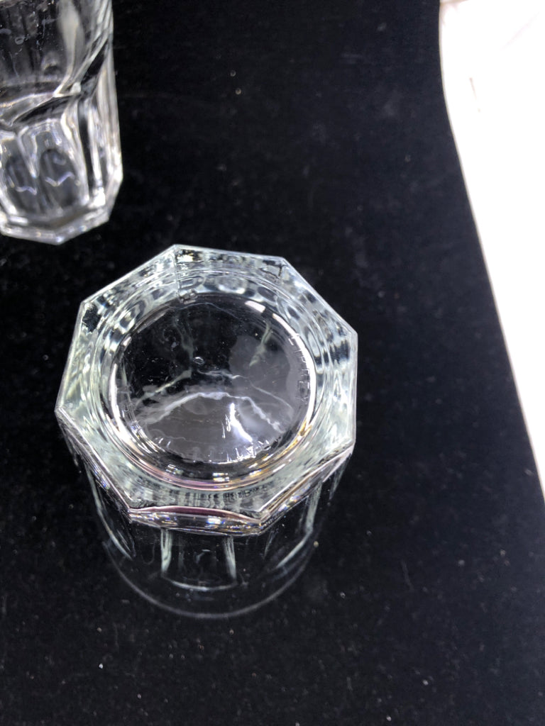 6 DRINKING GLASSES-LIBERTY DURATUFF.