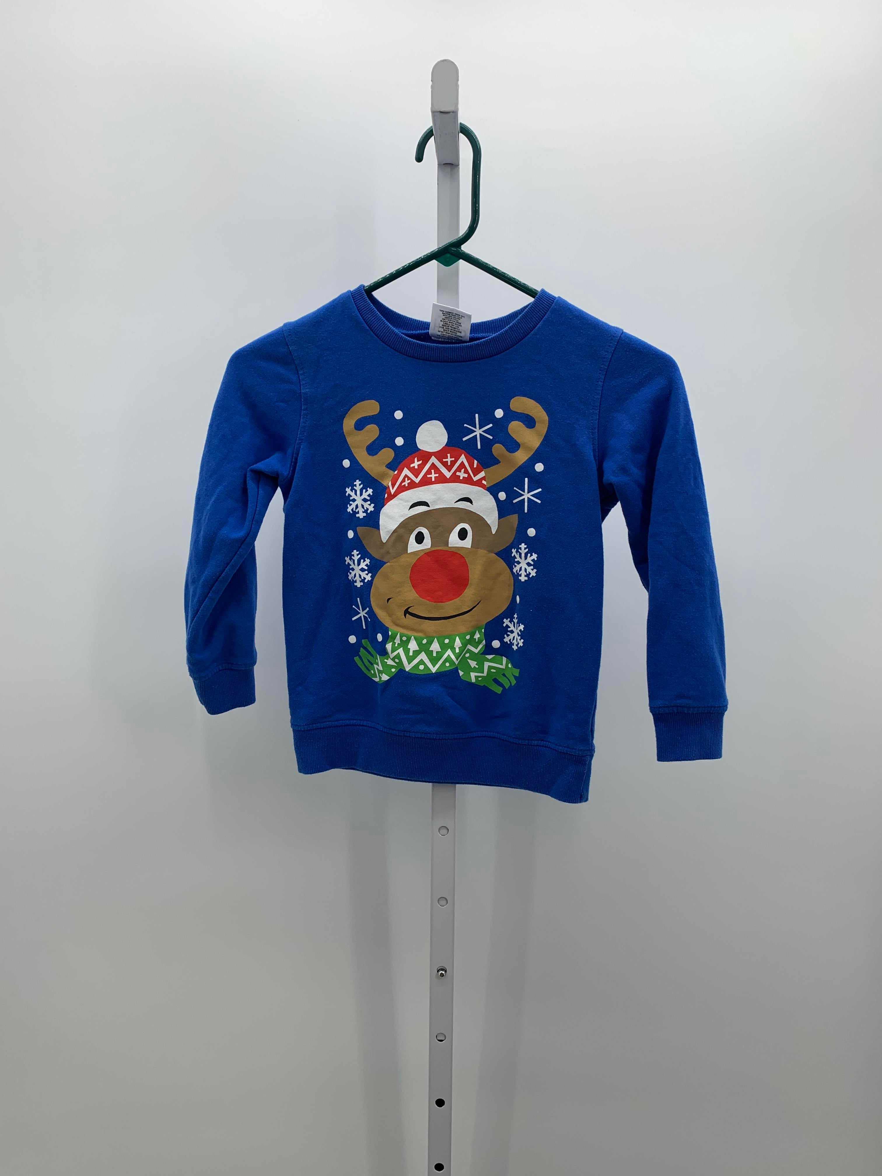LONG SLV SHIRT REINDEER.