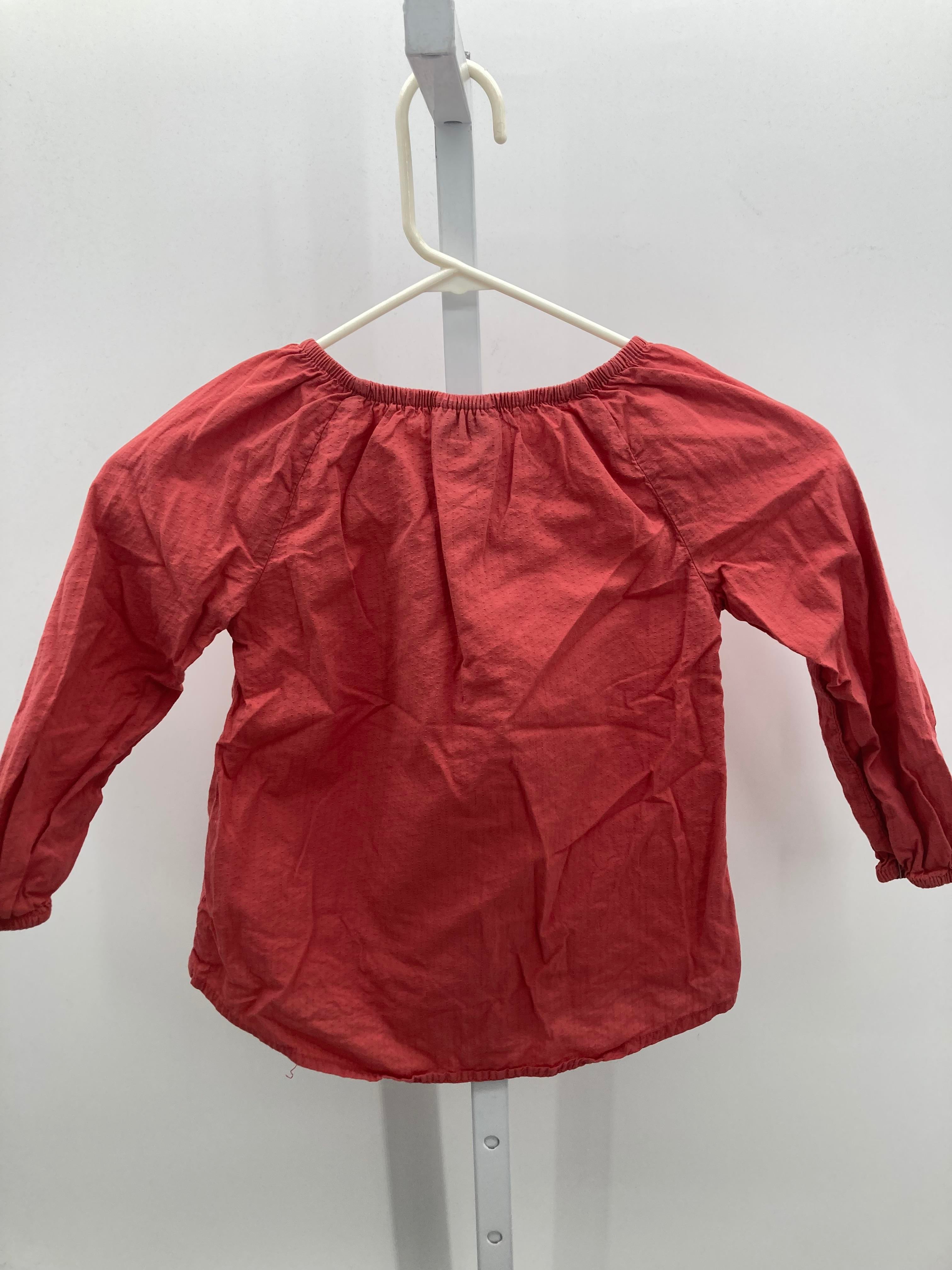 Roebuck & Co Size 7-8 Girls Long Sleeve Shirt