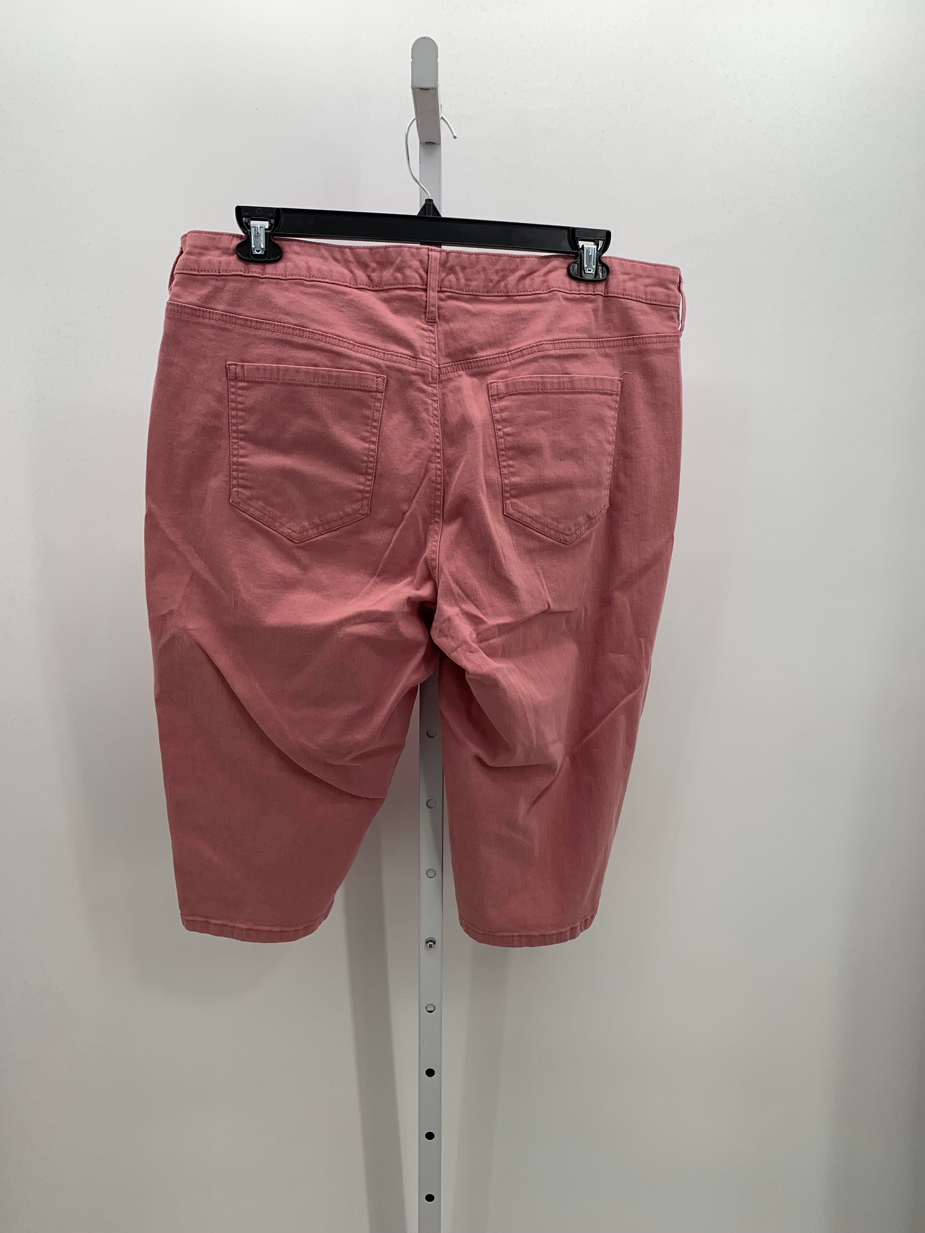 Gloria Vanderbilt Size 18 W Womens Capri Pants