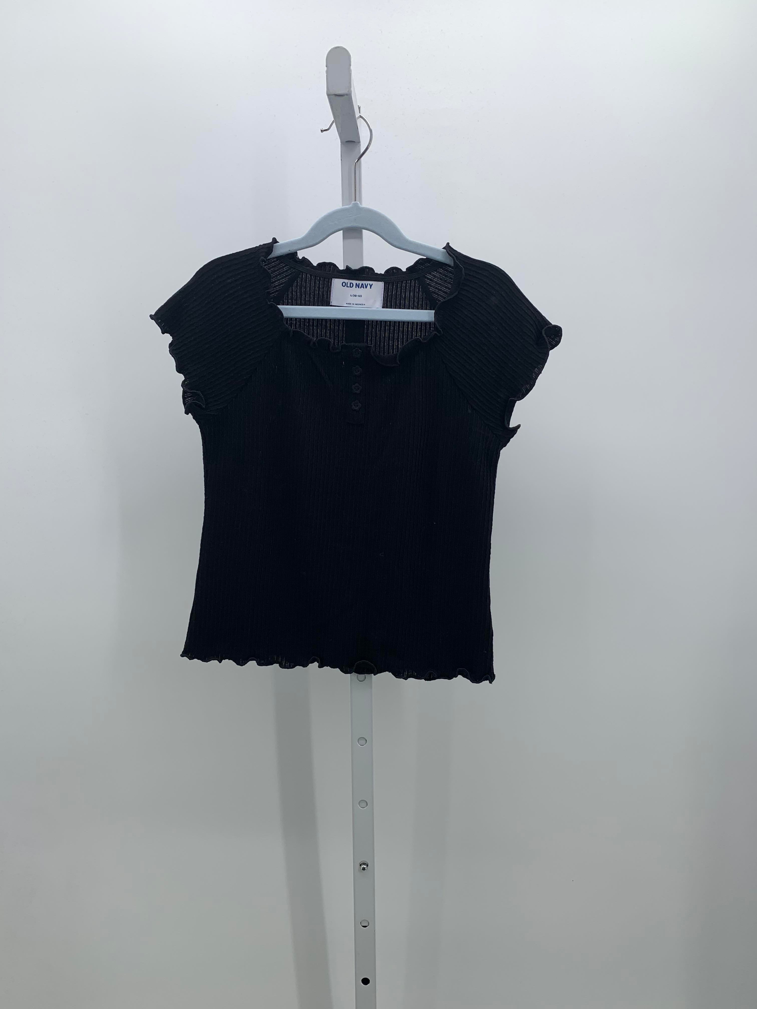 Old Navy Size 10-12 Girls Short Sleeve Shirt