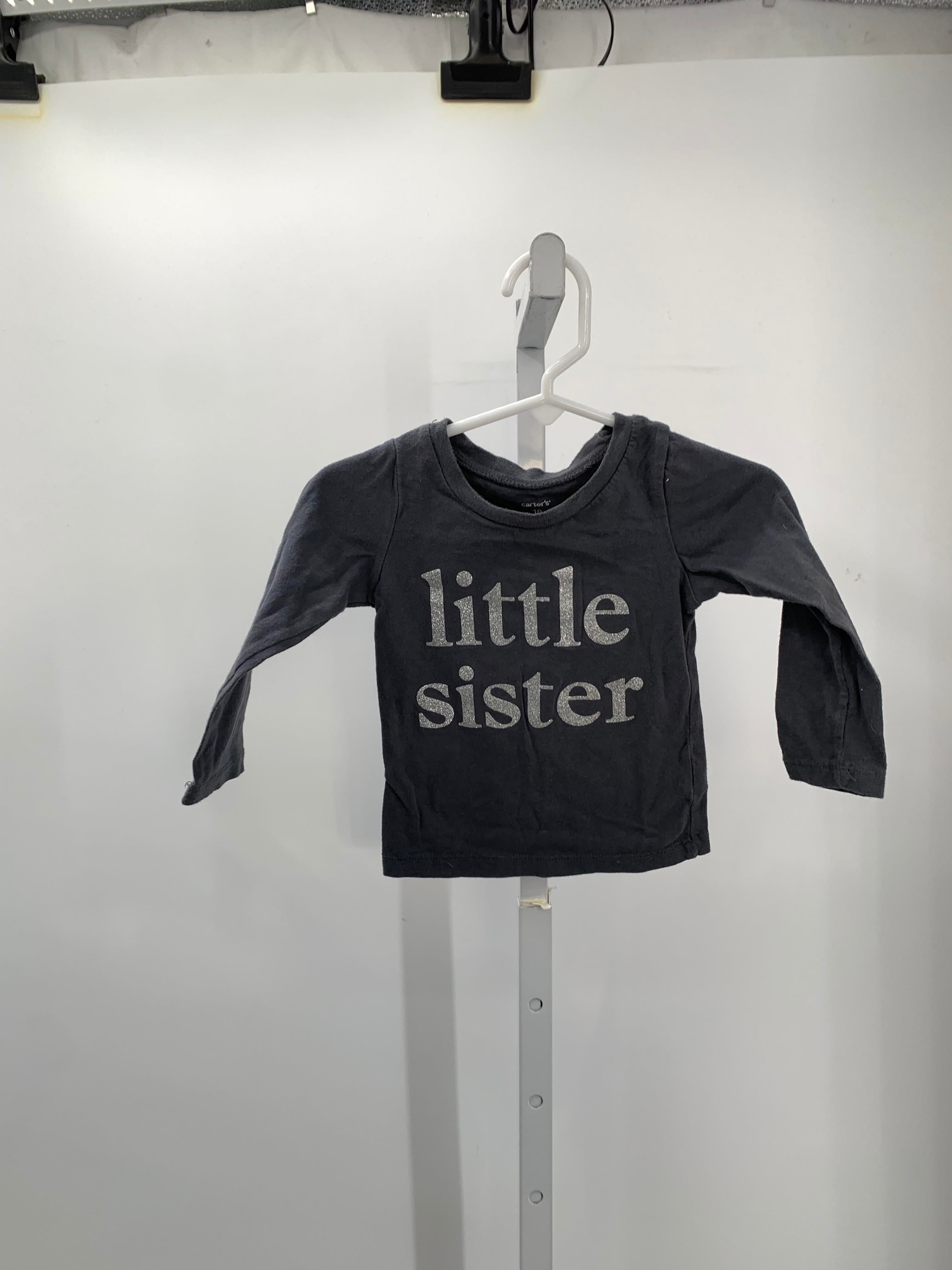 Carters Size 18 Months Girls Long Sleeve Shirt