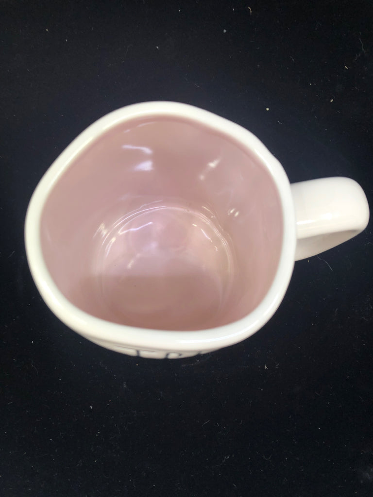 RAE DUNN TRUE LOVE COFFEE MUG.