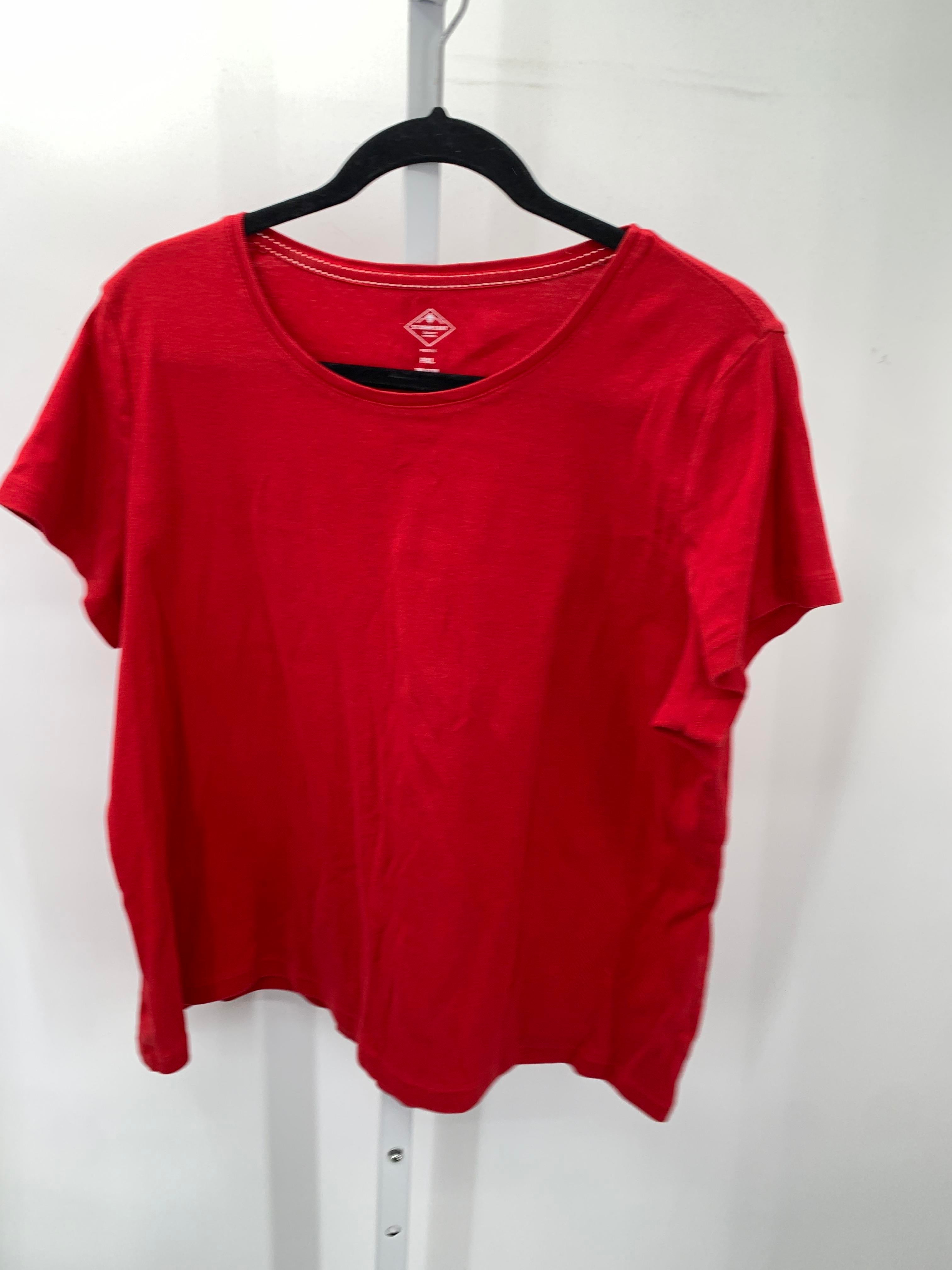 St. Johns Bay Size X Large Petite Petite Short Sleeve Shirt