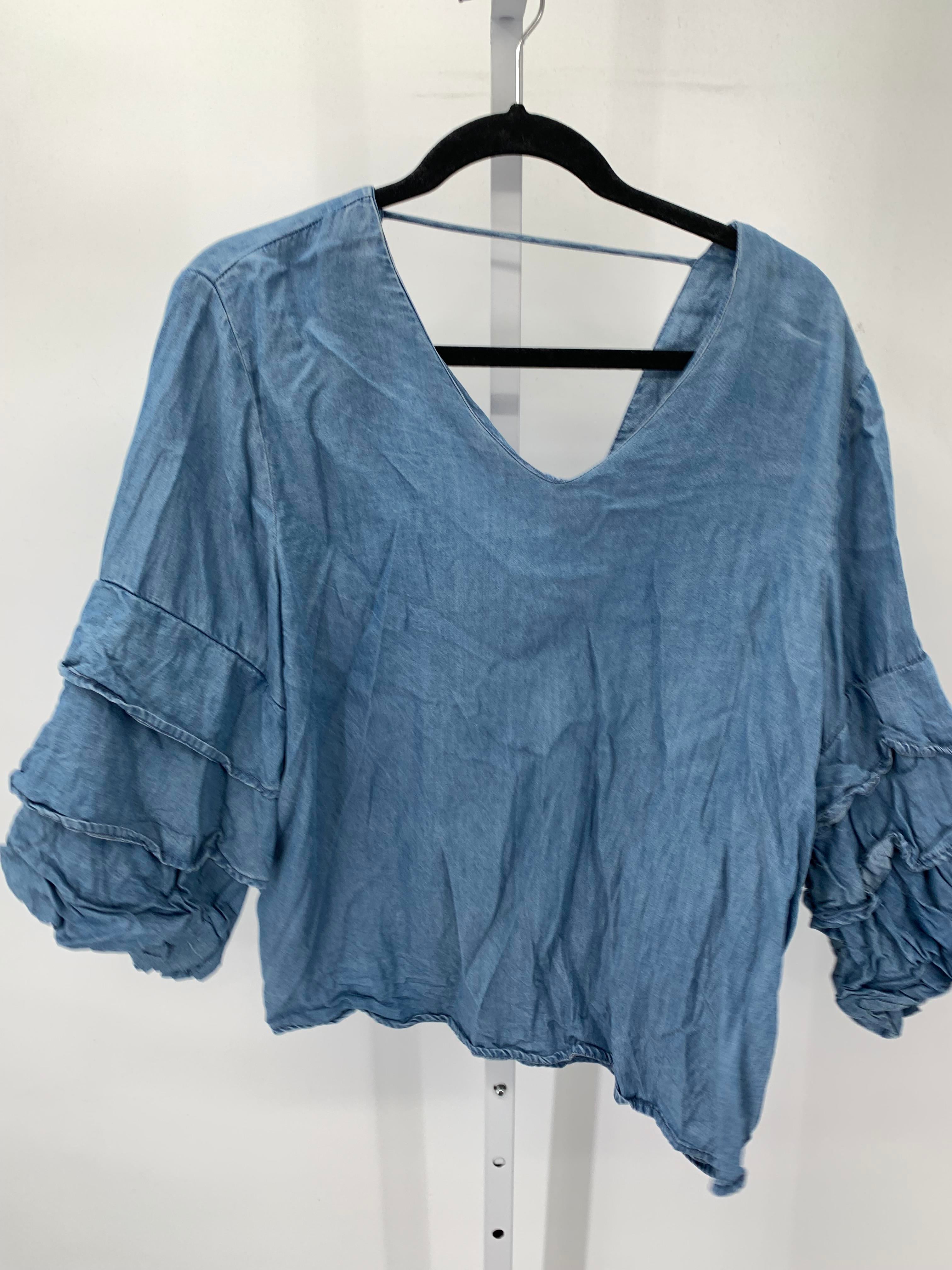 Velvet Heart Size Extra Large Misses 3/4 Sleeve Shirt