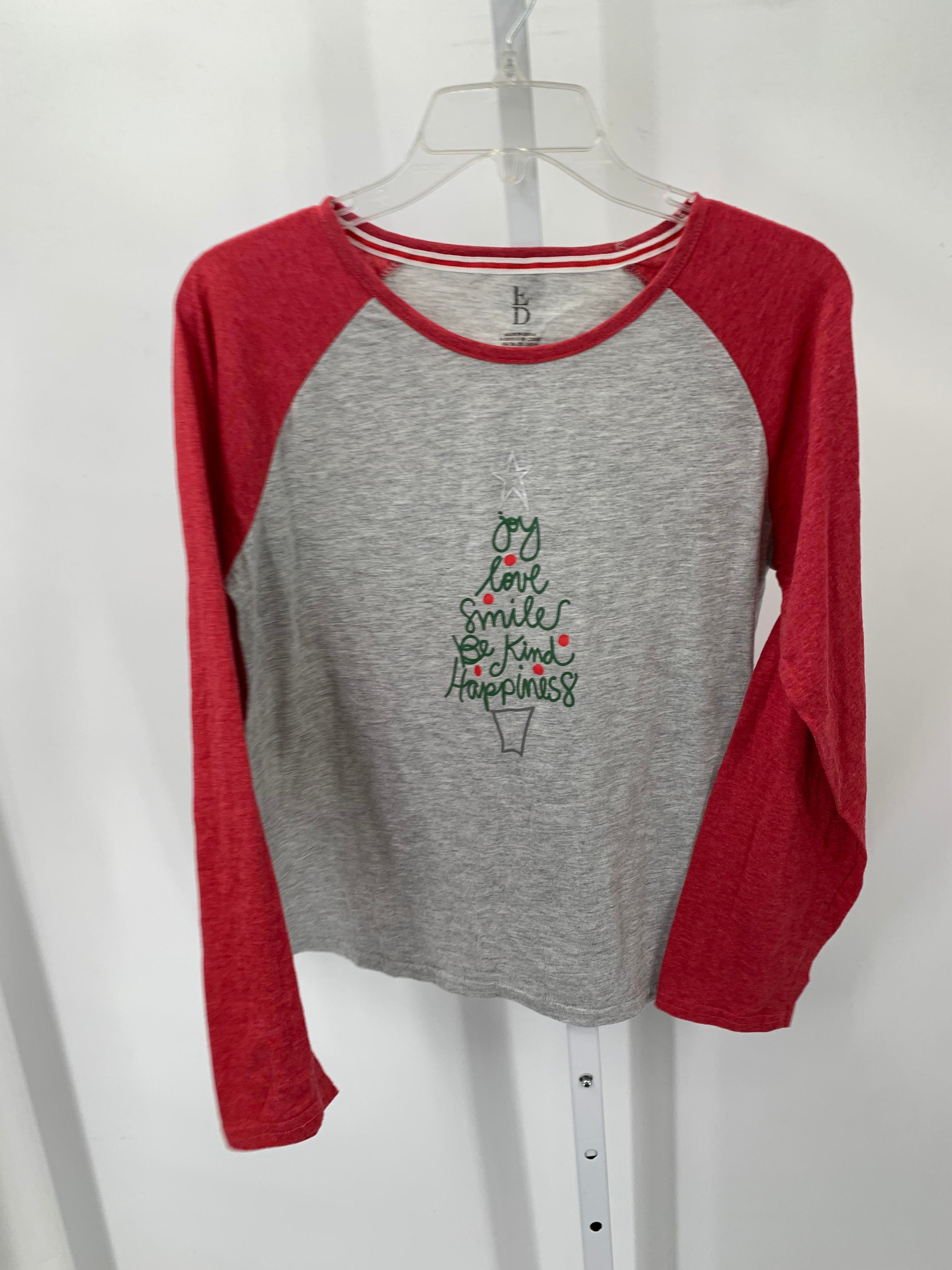 LONG SLV SHIRT BE KIND HAPPINESS.