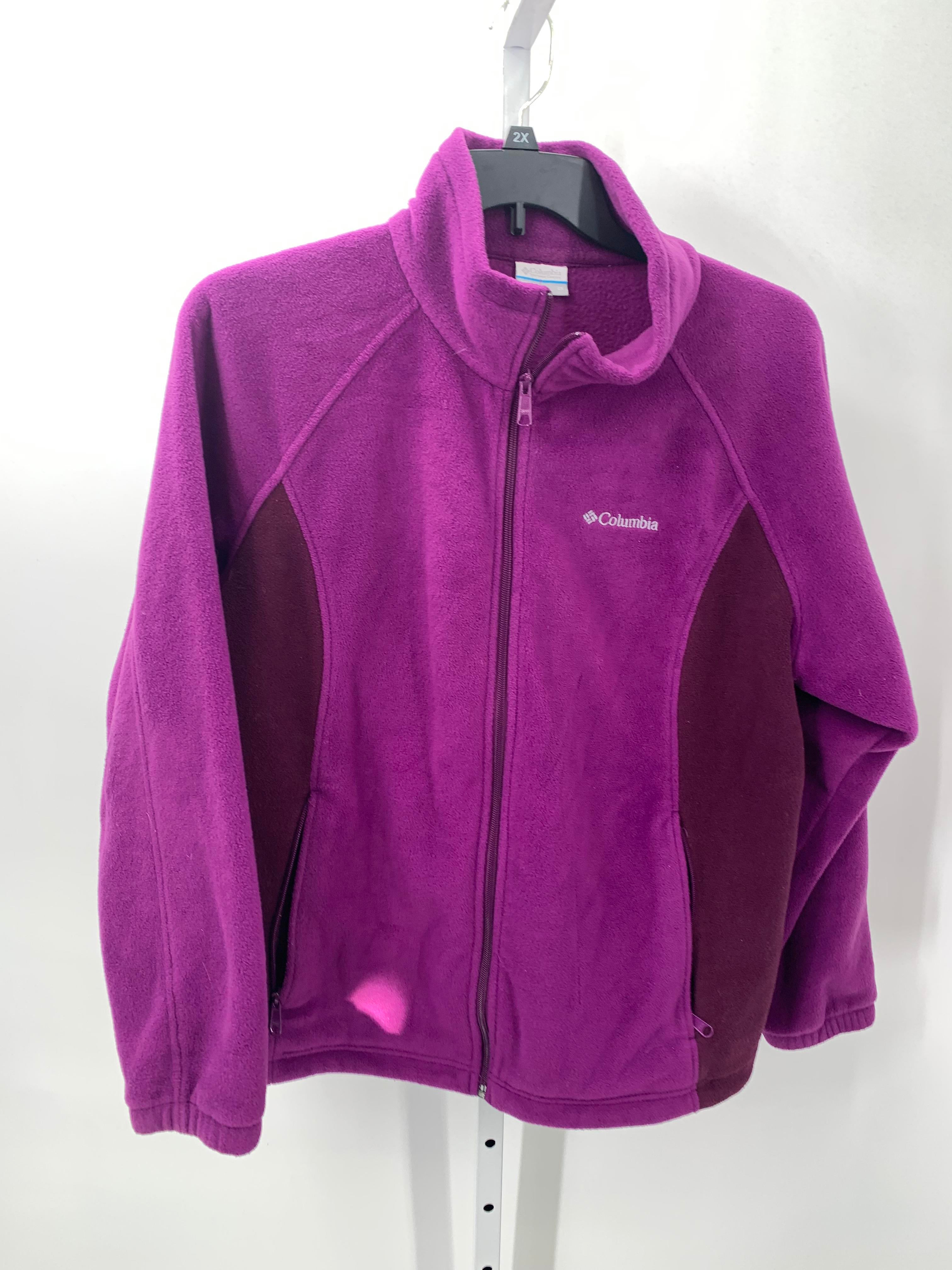 Columbia Size 2X Womens Fleece Jacket
