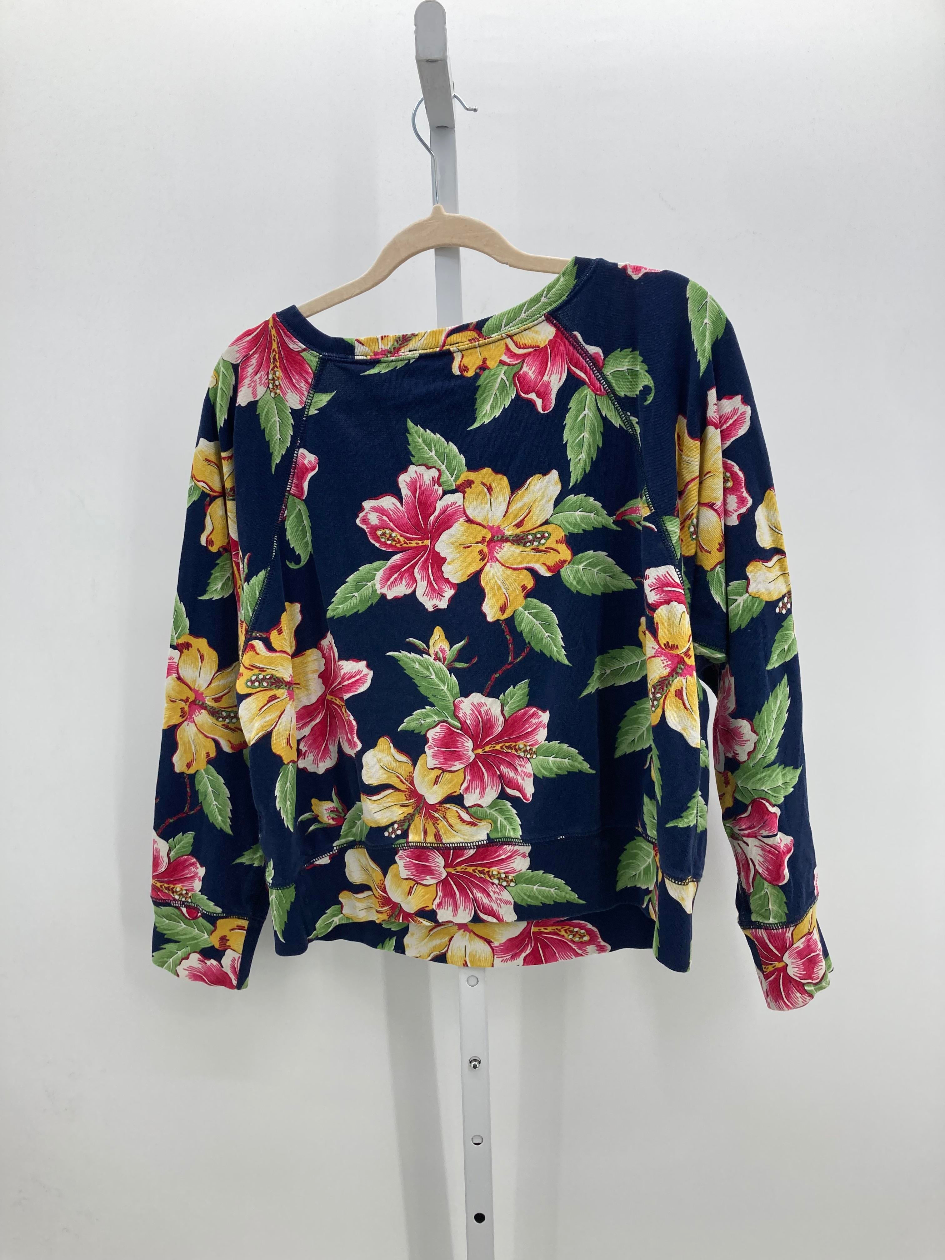 Ralph Lauren Size Medium Misses Long Sleeve Shirt