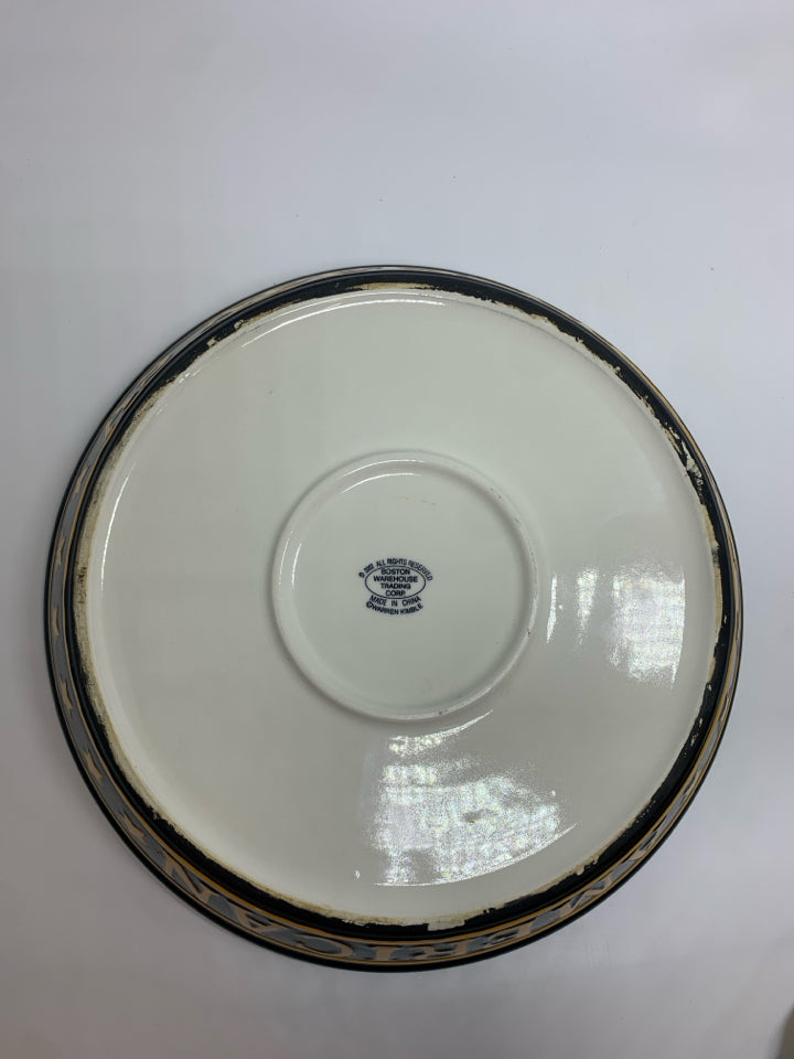 AMERICAN PIE COVERED PIE DISH.