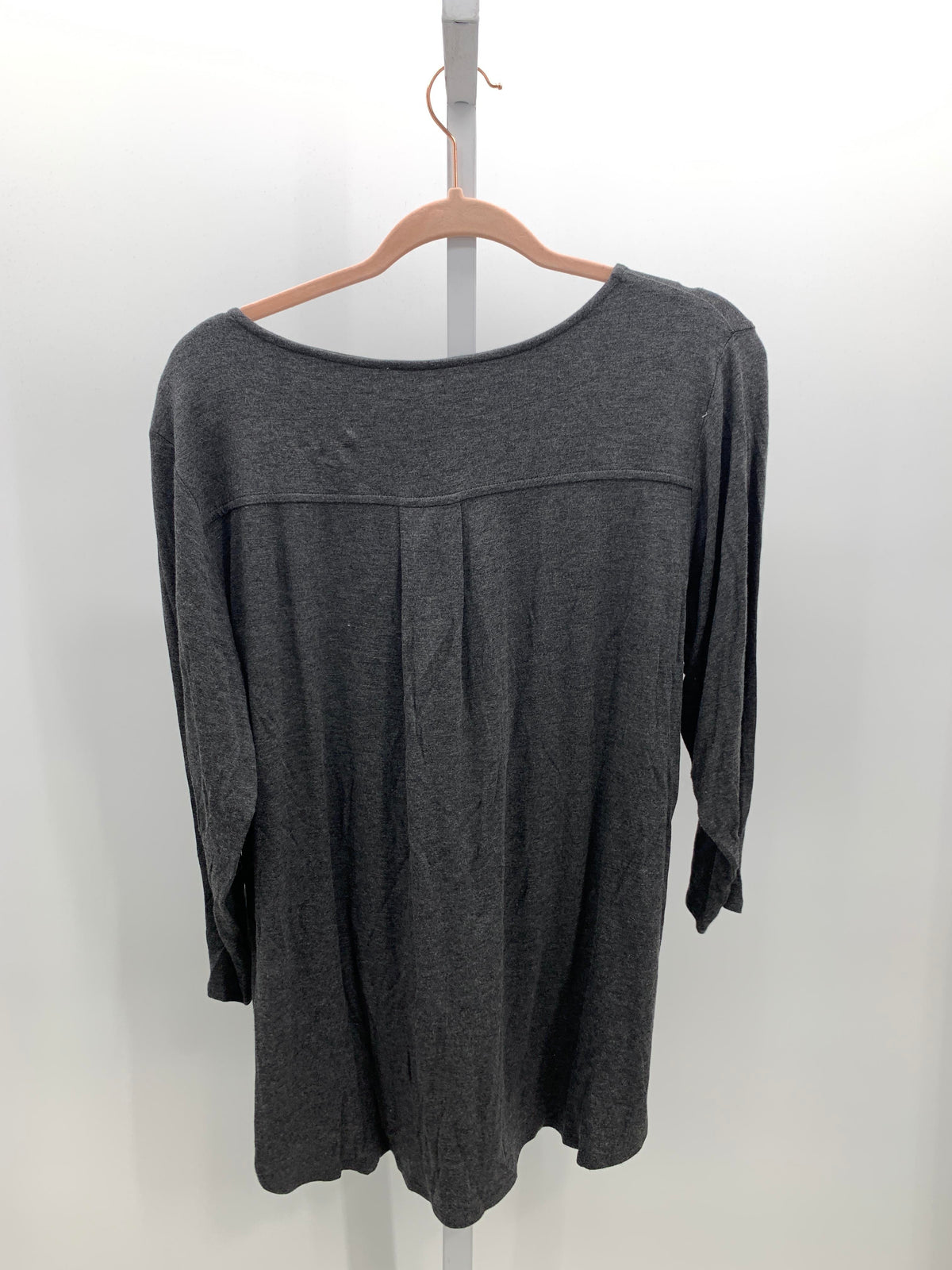 philosophy Size 1X Womens 3/4 Sleeve Shirt