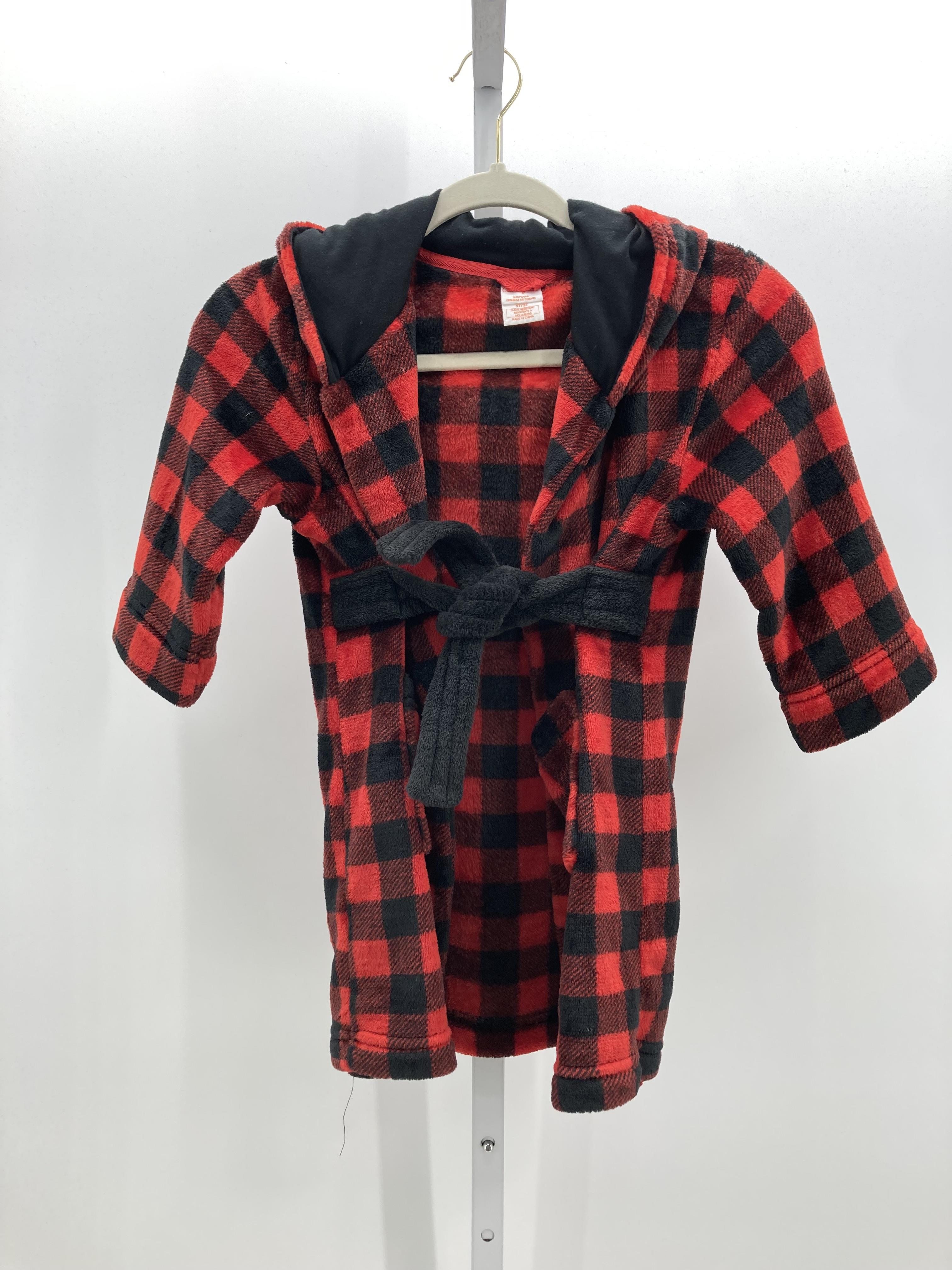 BLACK PLAID FLEECE