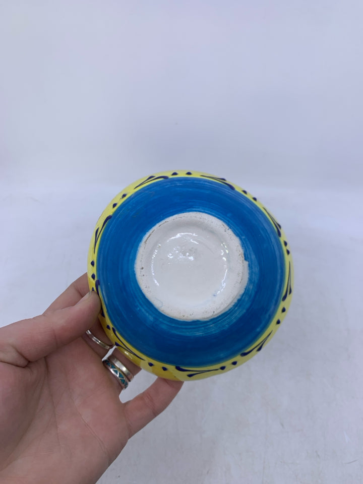 SMALL COLORFUL EMBOSSED CATCH ALL.