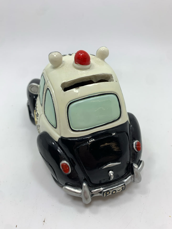 POLICE CAR COIN BANK- TURTLEKING COMPANY.