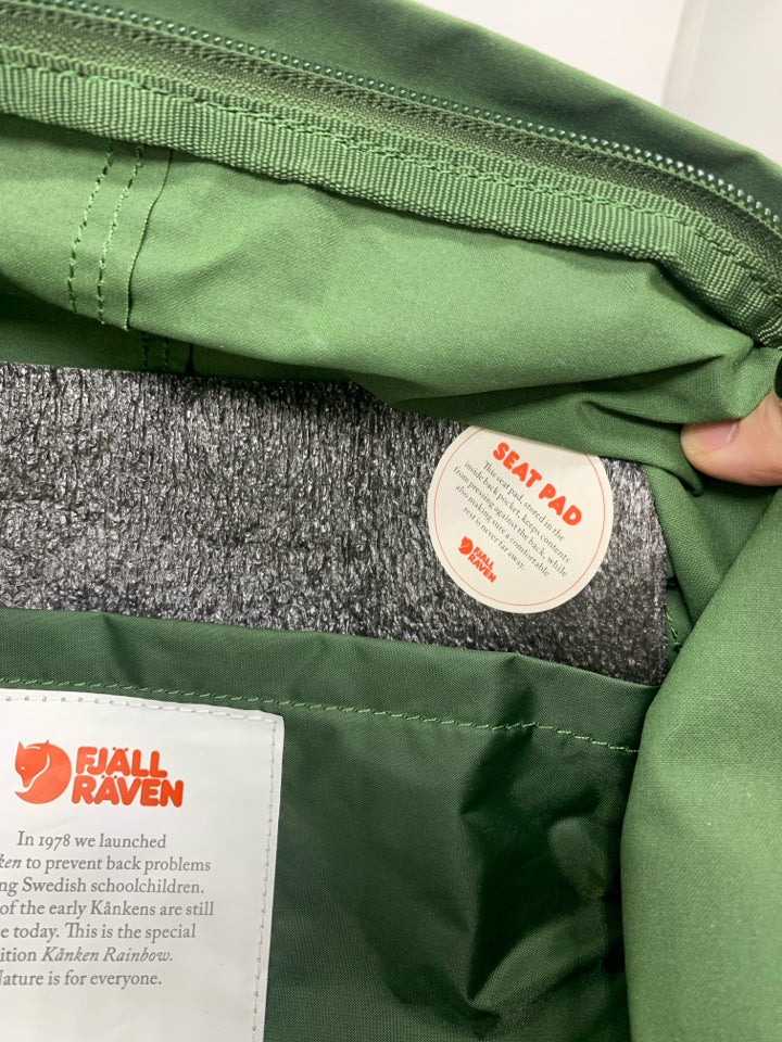 Fjallraven Kanken Rainbow Strap Mini Backpack- With Tags