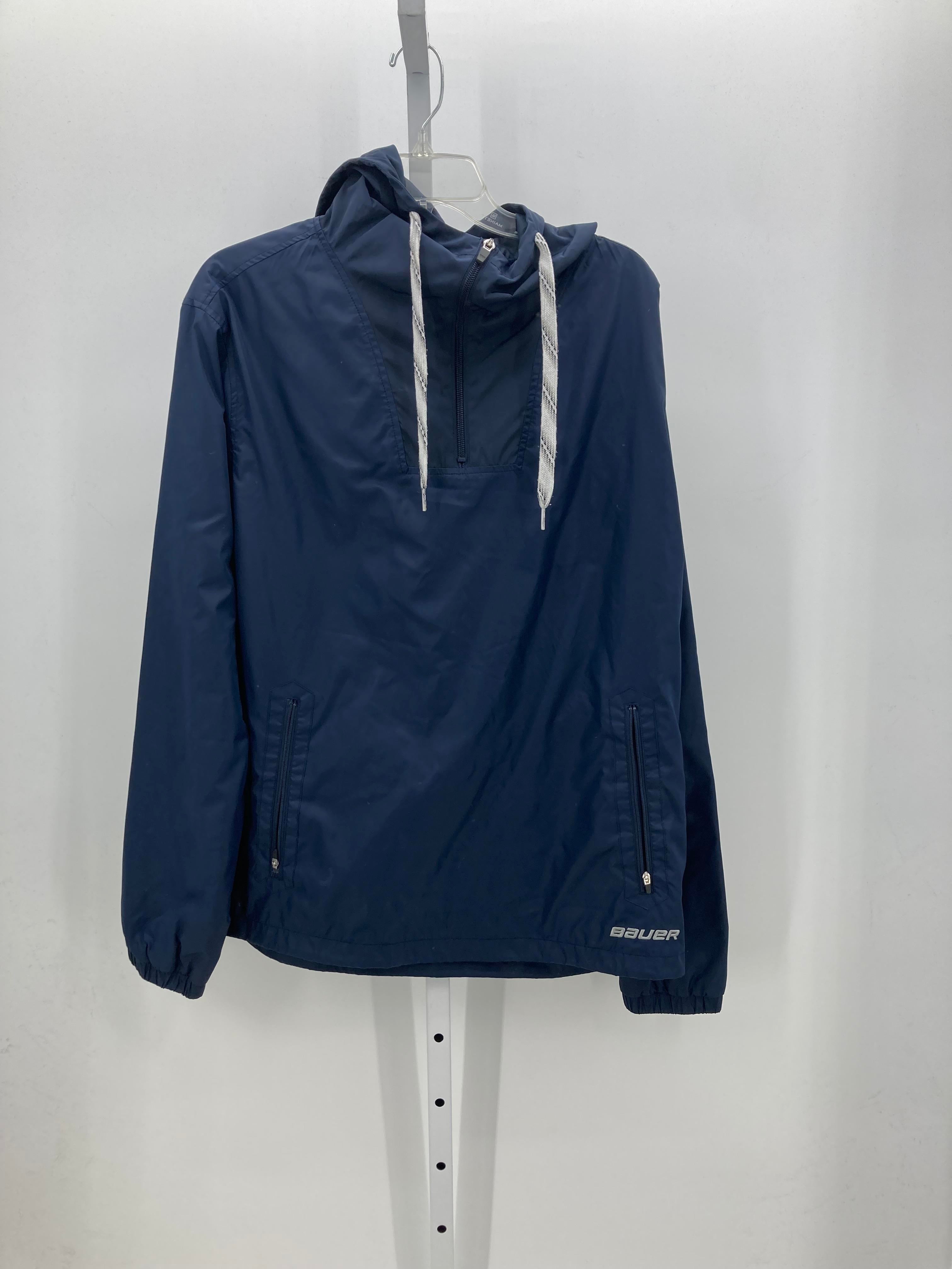 HOODED PARTIAL ZIP PULL OVER