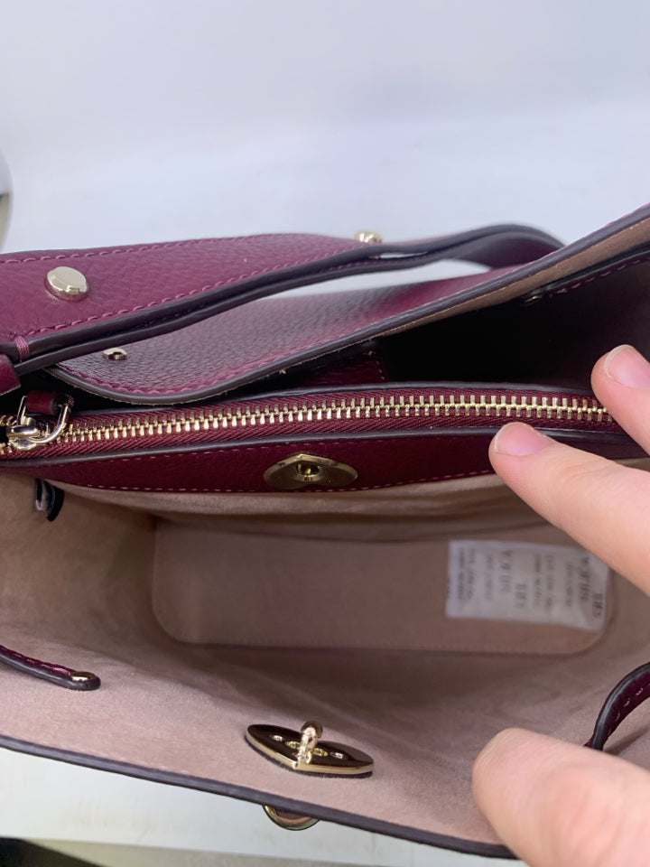 Kate Spade Marti Large Bucket Bag in Deep Berry- New With Tags