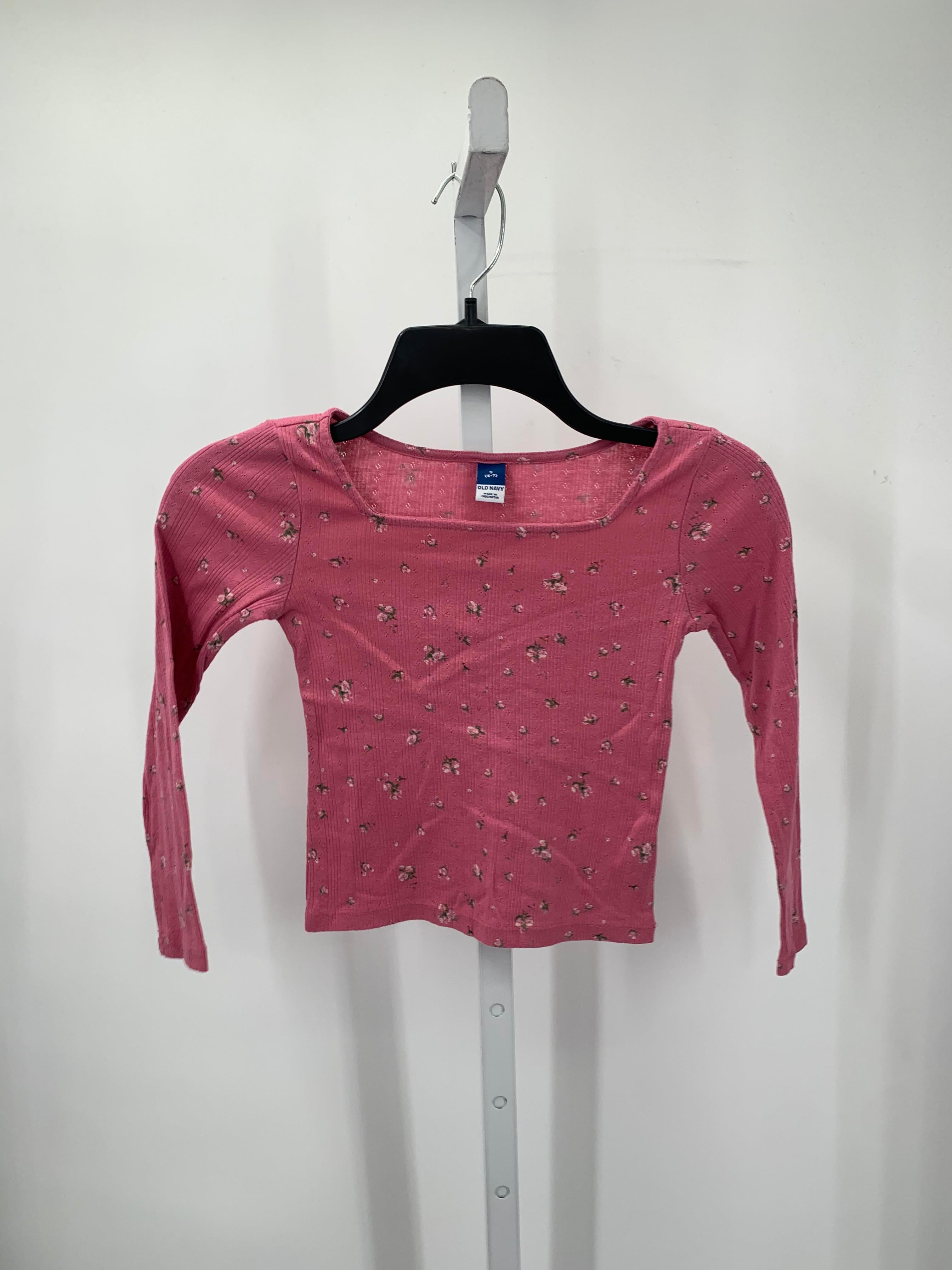 Old Navy Size 6-7 Girls Long Sleeve Shirt