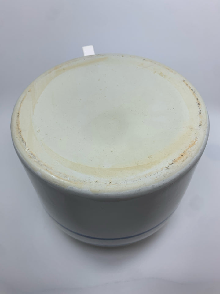 STONEWARE WATER DISPENSER JUG.