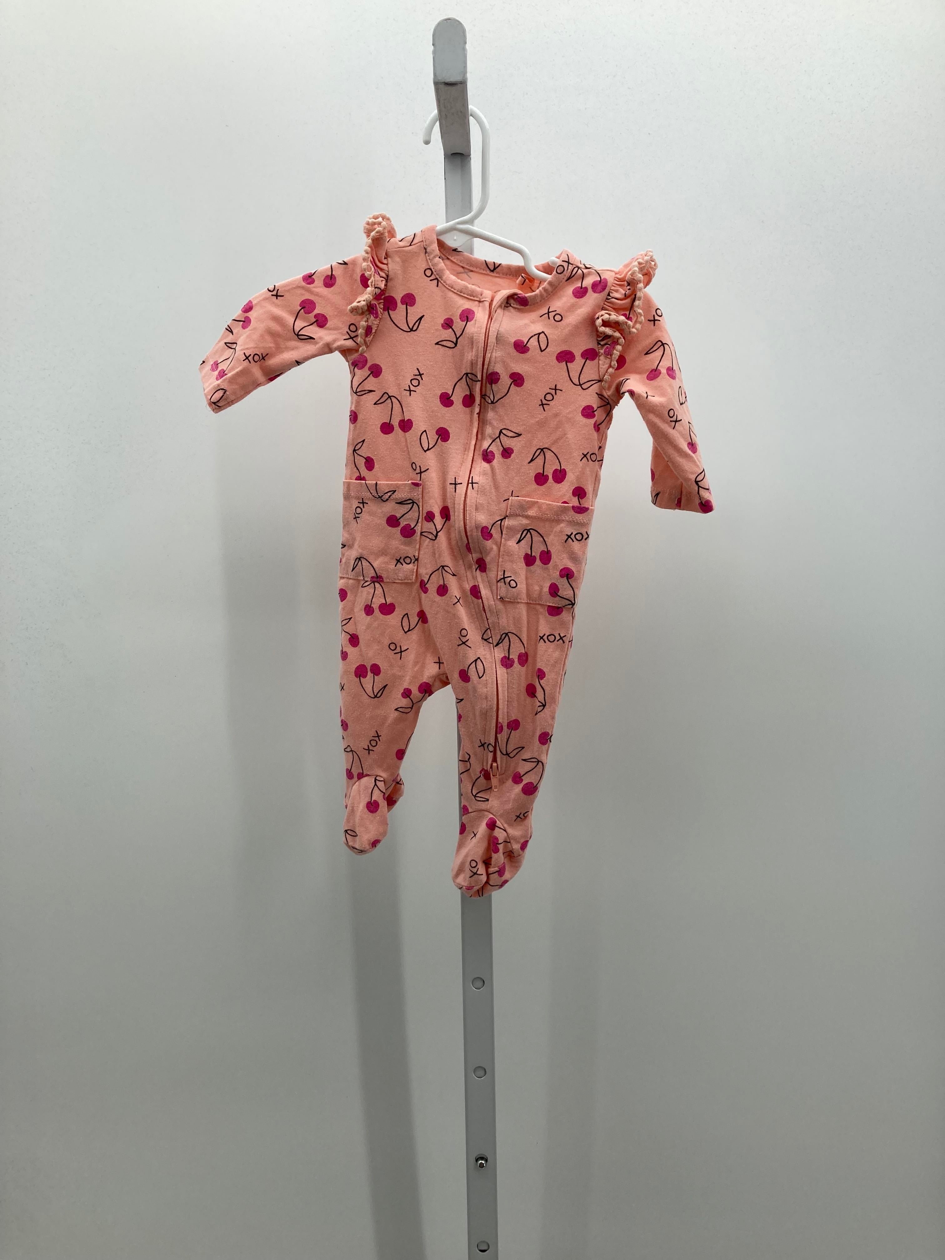 Jessica Simpson Size 0-3 months Girls Long Slv. Romper