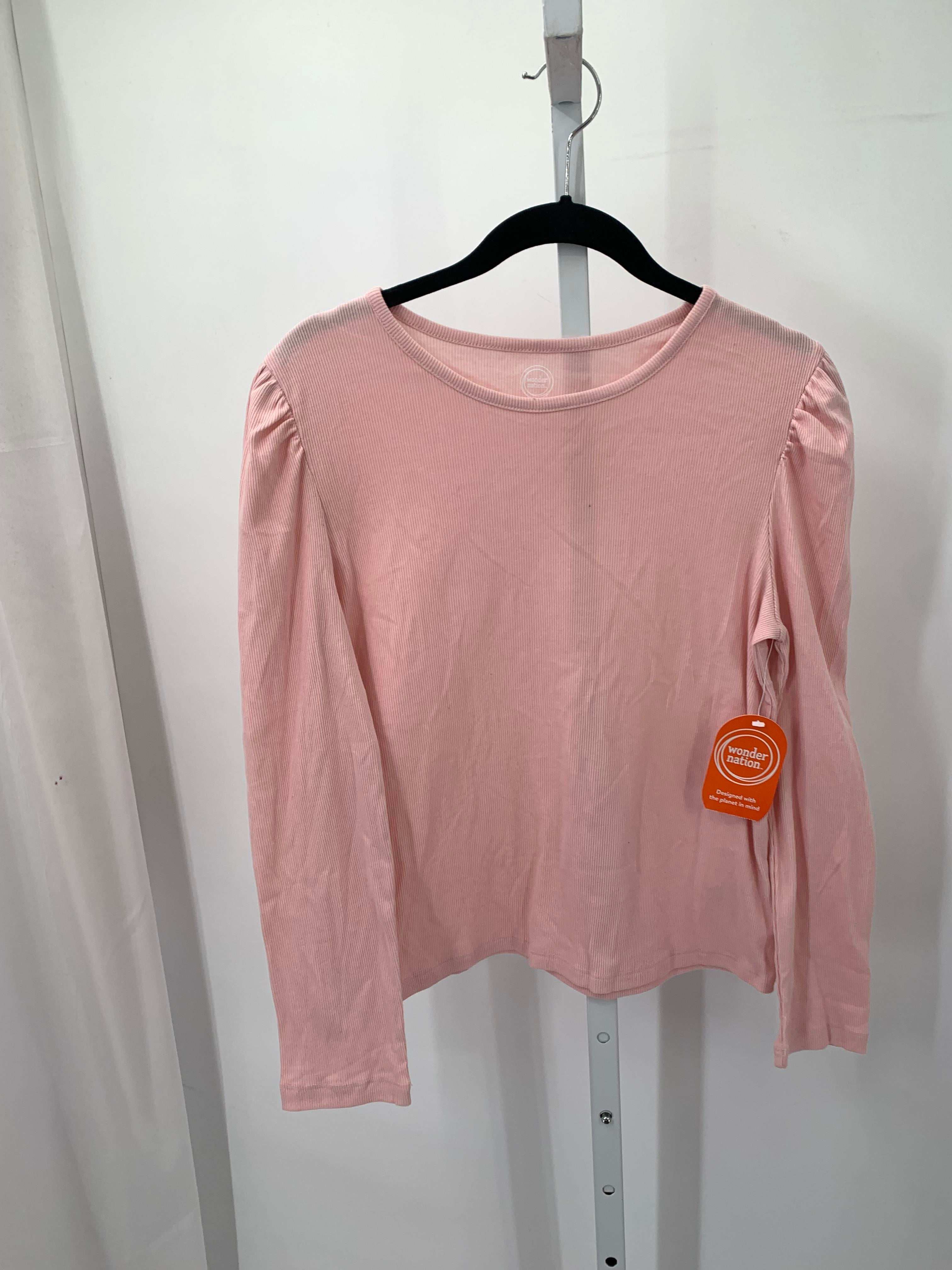 Wonder Nation Size 18 Girls Long Sleeve Shirt