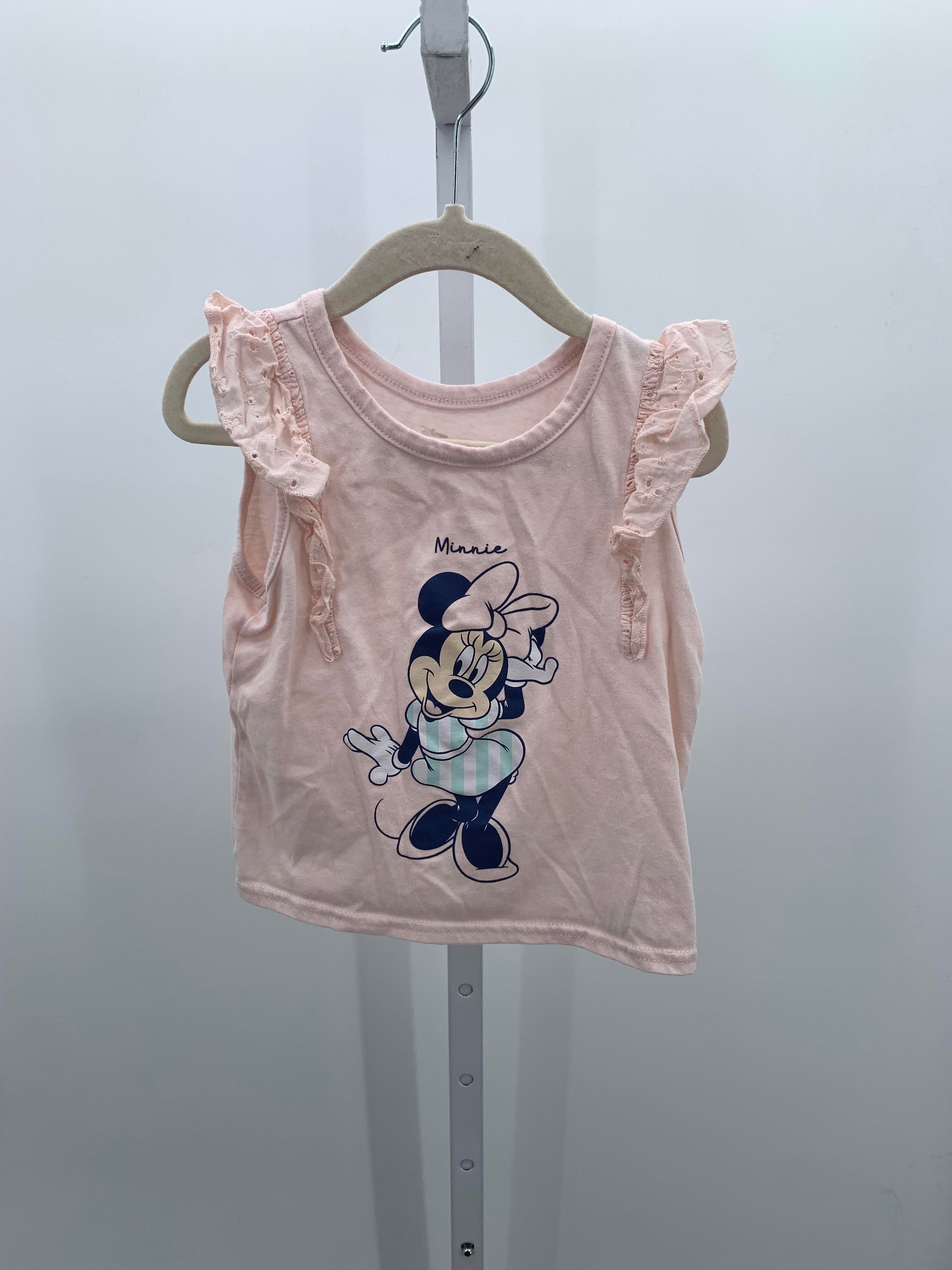 Disney Size 4 Girls Short Sleeve Shirt