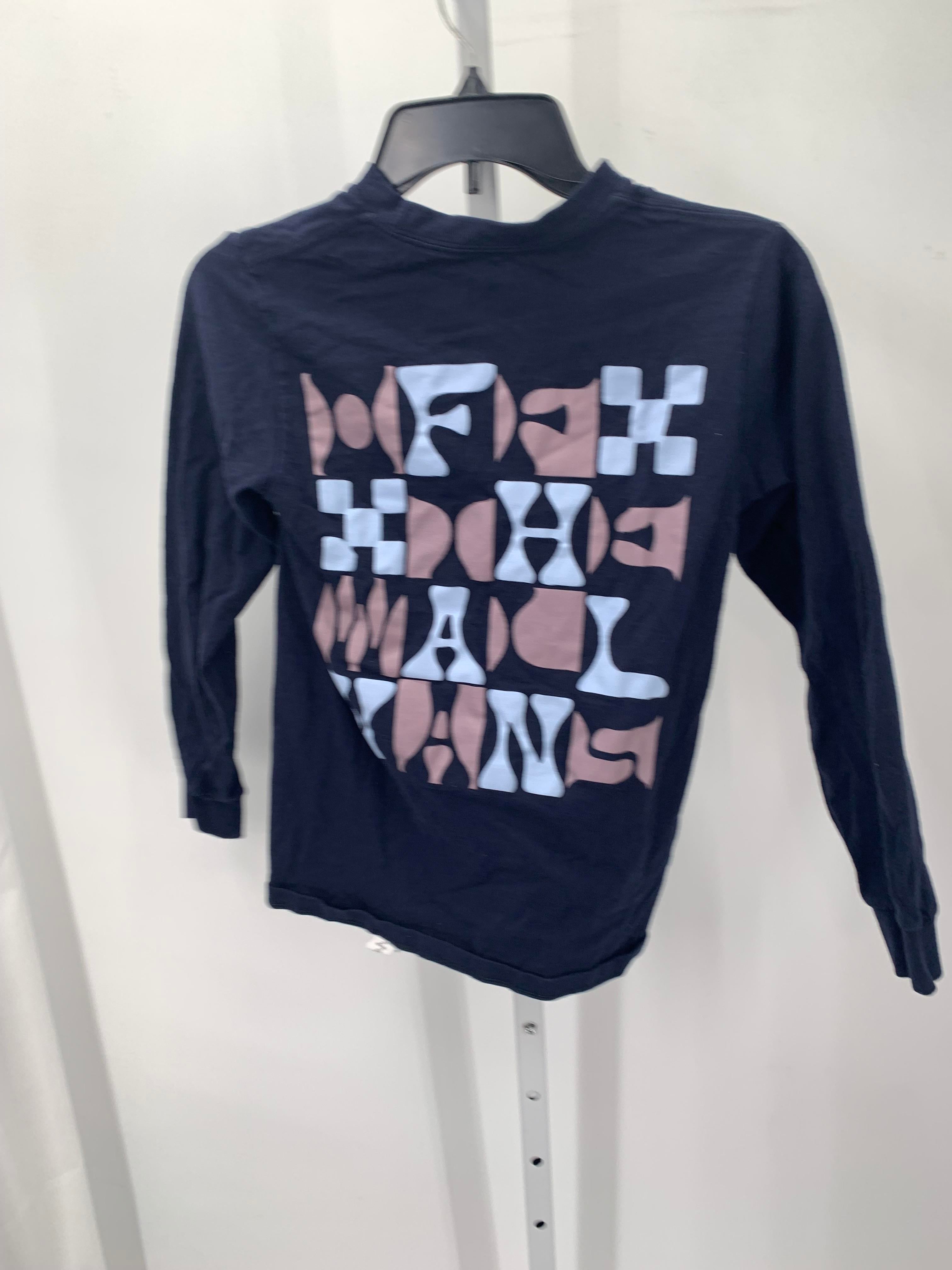 Vans Size X Small Juniors Long Sleeve Shirt
