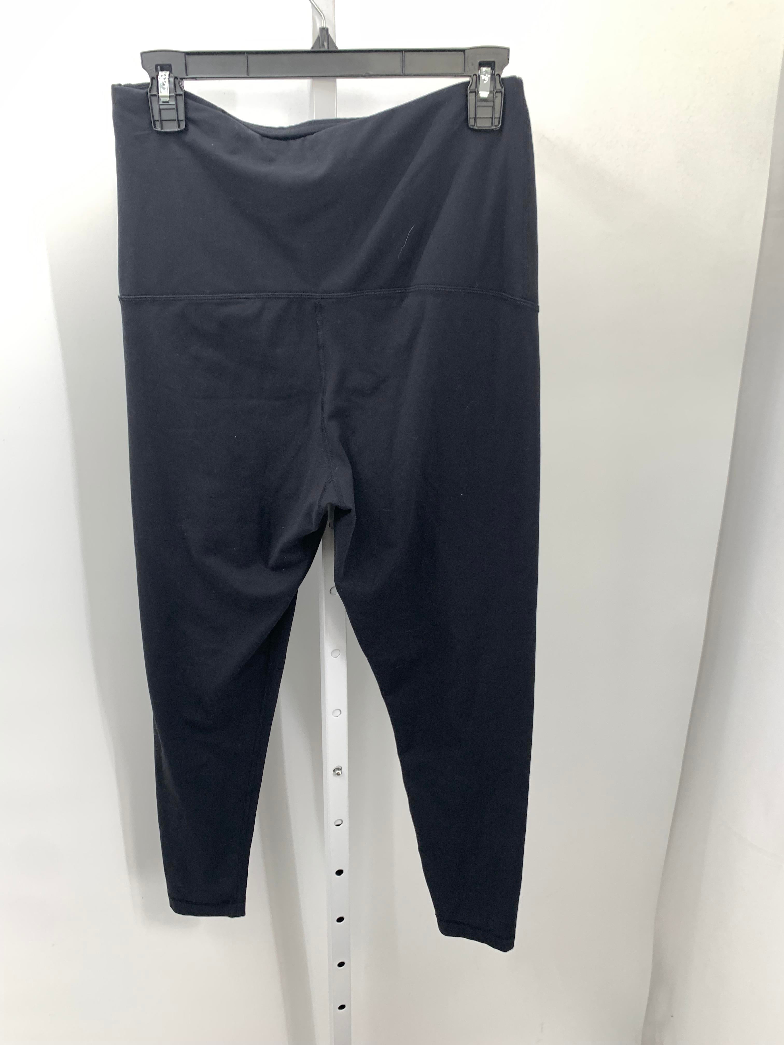 Isabel Black Size Large Maternity Pants