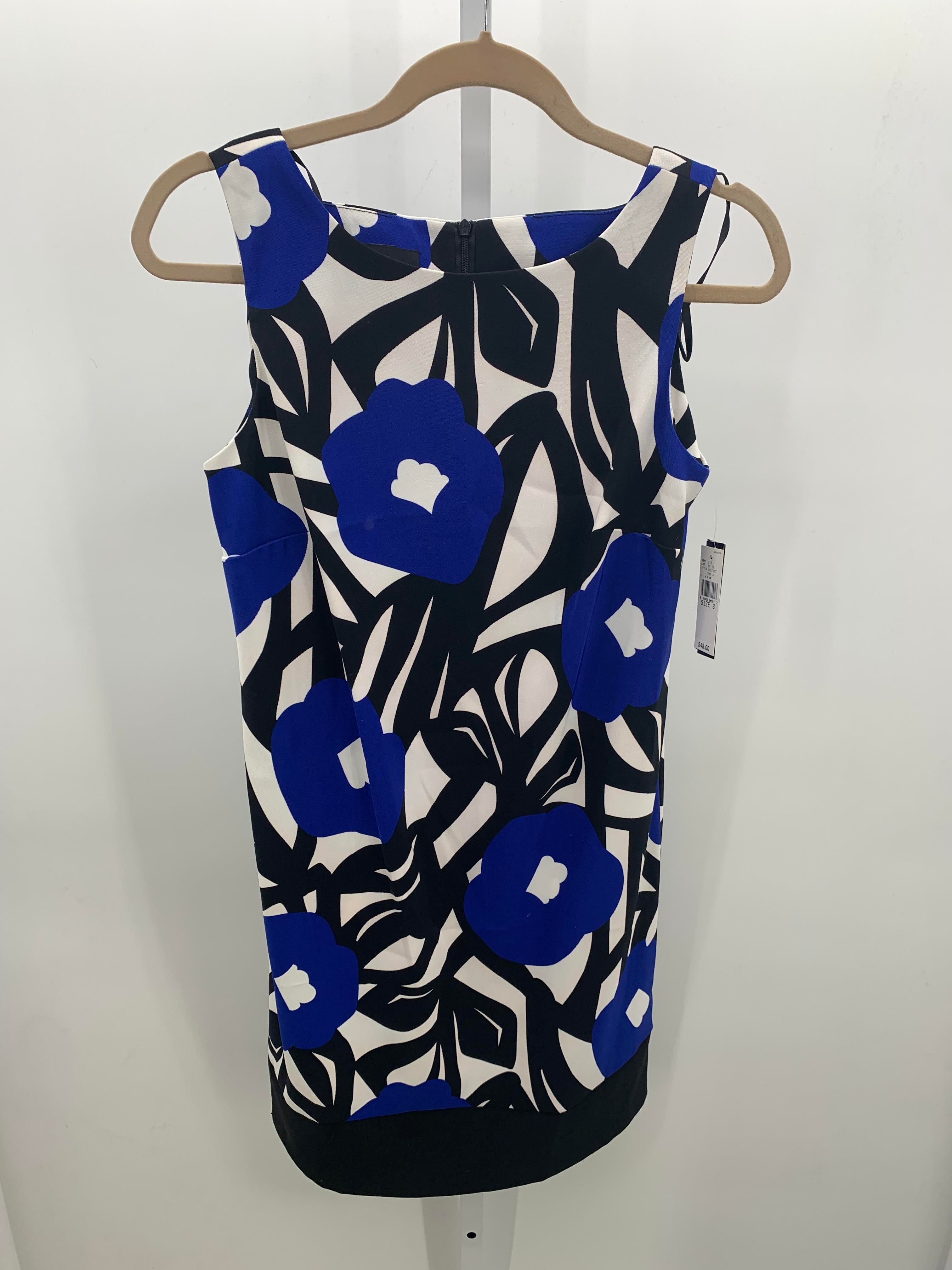 Ab Studio Size 8 Misses Sleeveless Dress