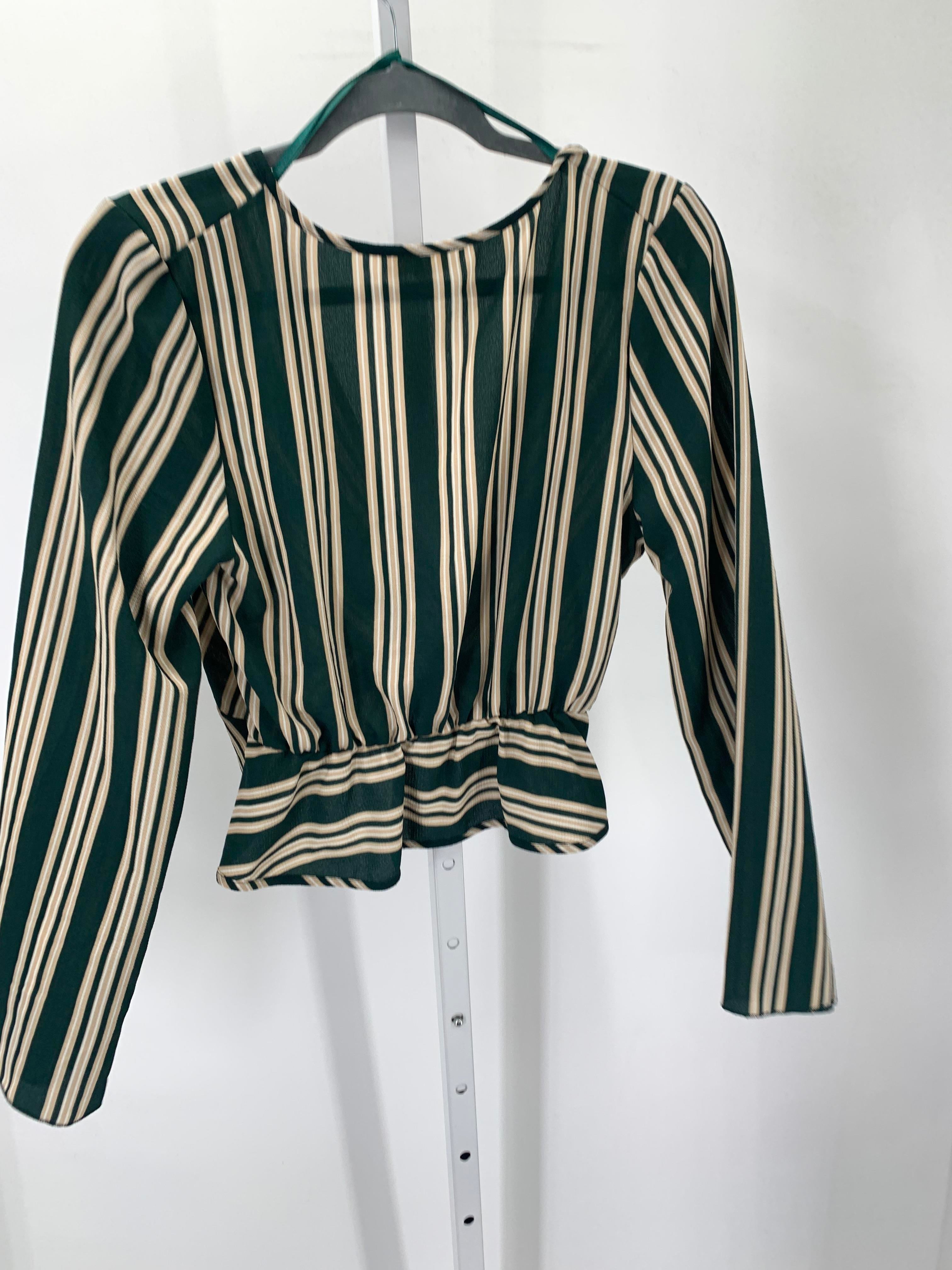 Love J Size Medium Juniors Long Sleeve Shirt