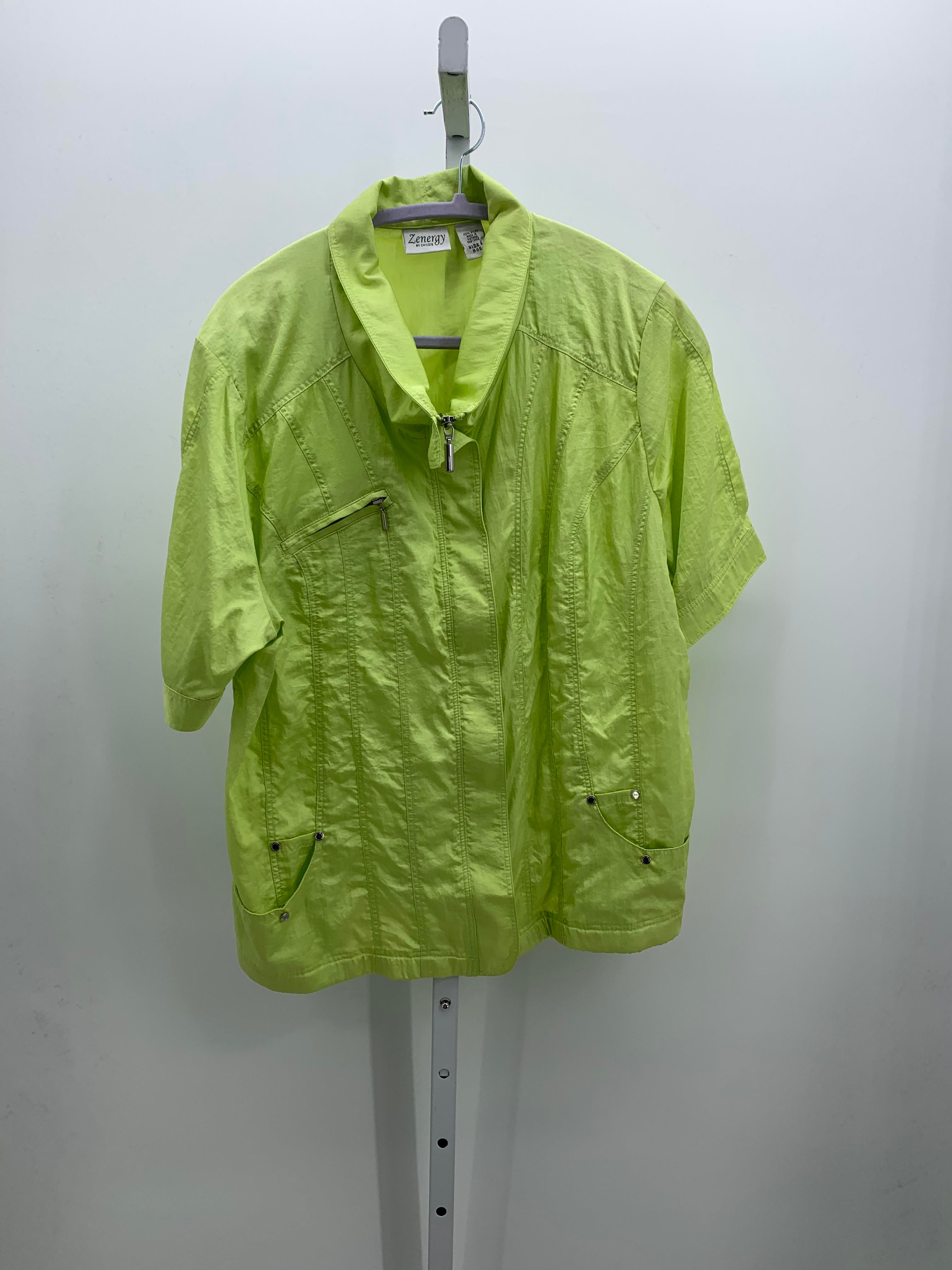 Chico's Size Large Misses Lightweight Jacket