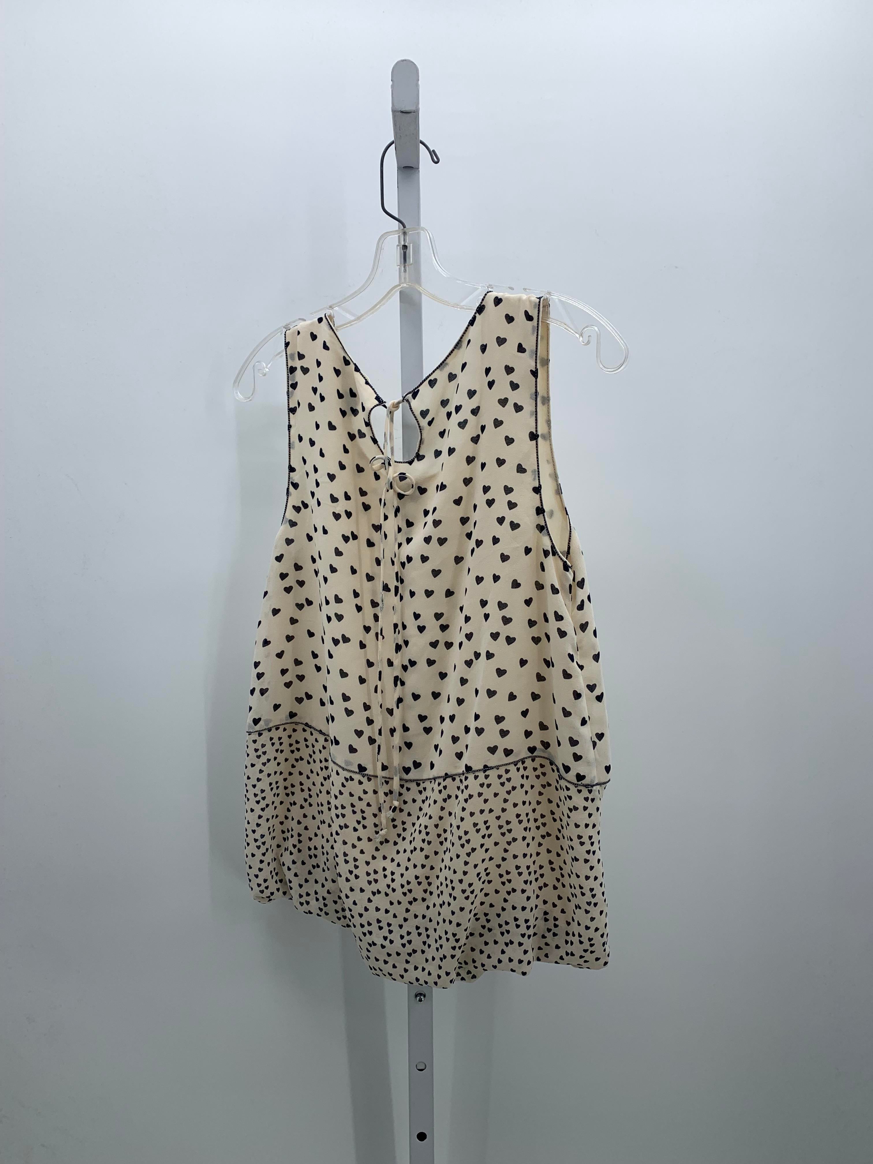 Studio M Size Medium Misses Sleeveless Shirt