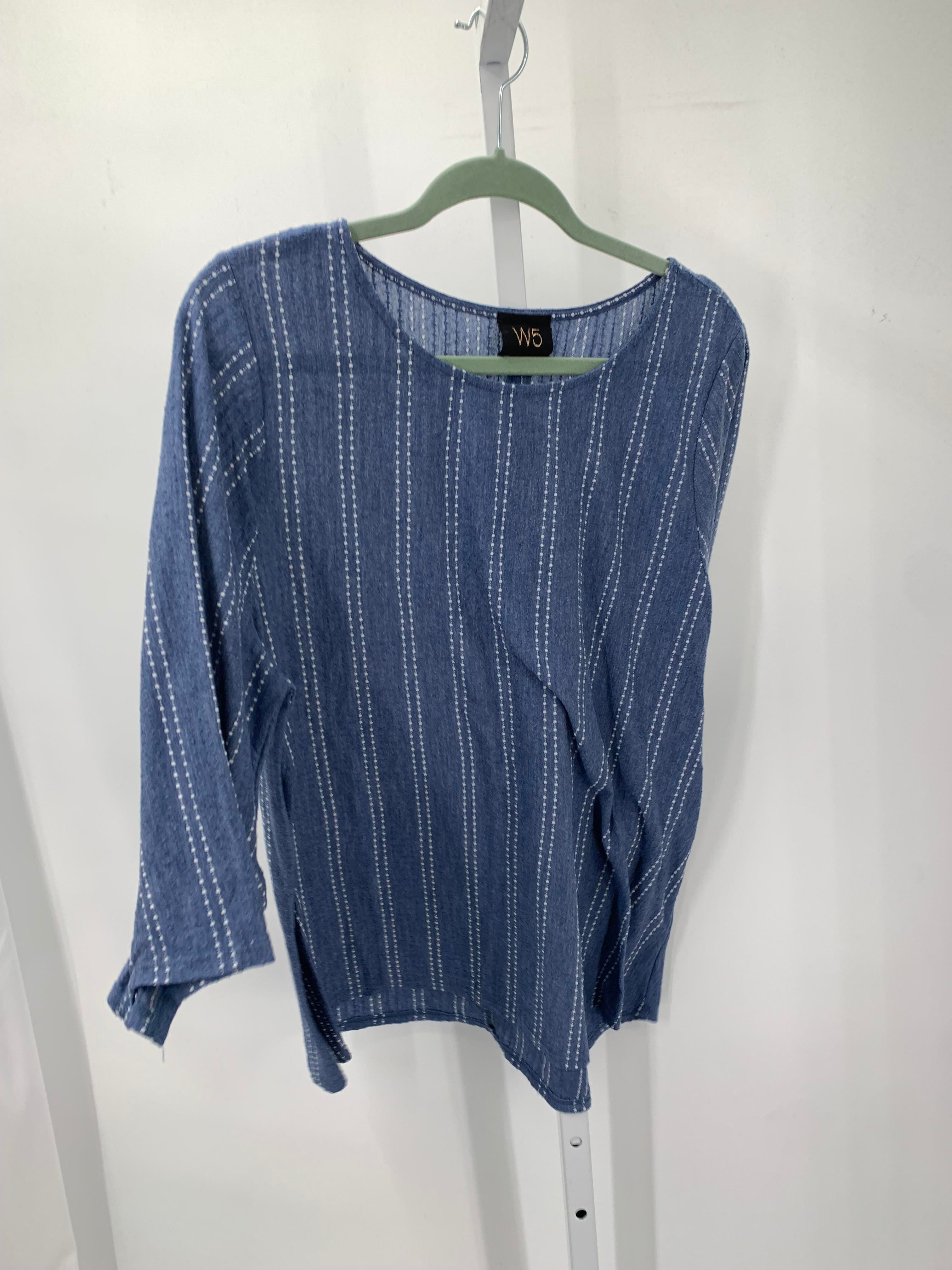 W5 Size 2X Womens 3/4 Sleeve Shirt