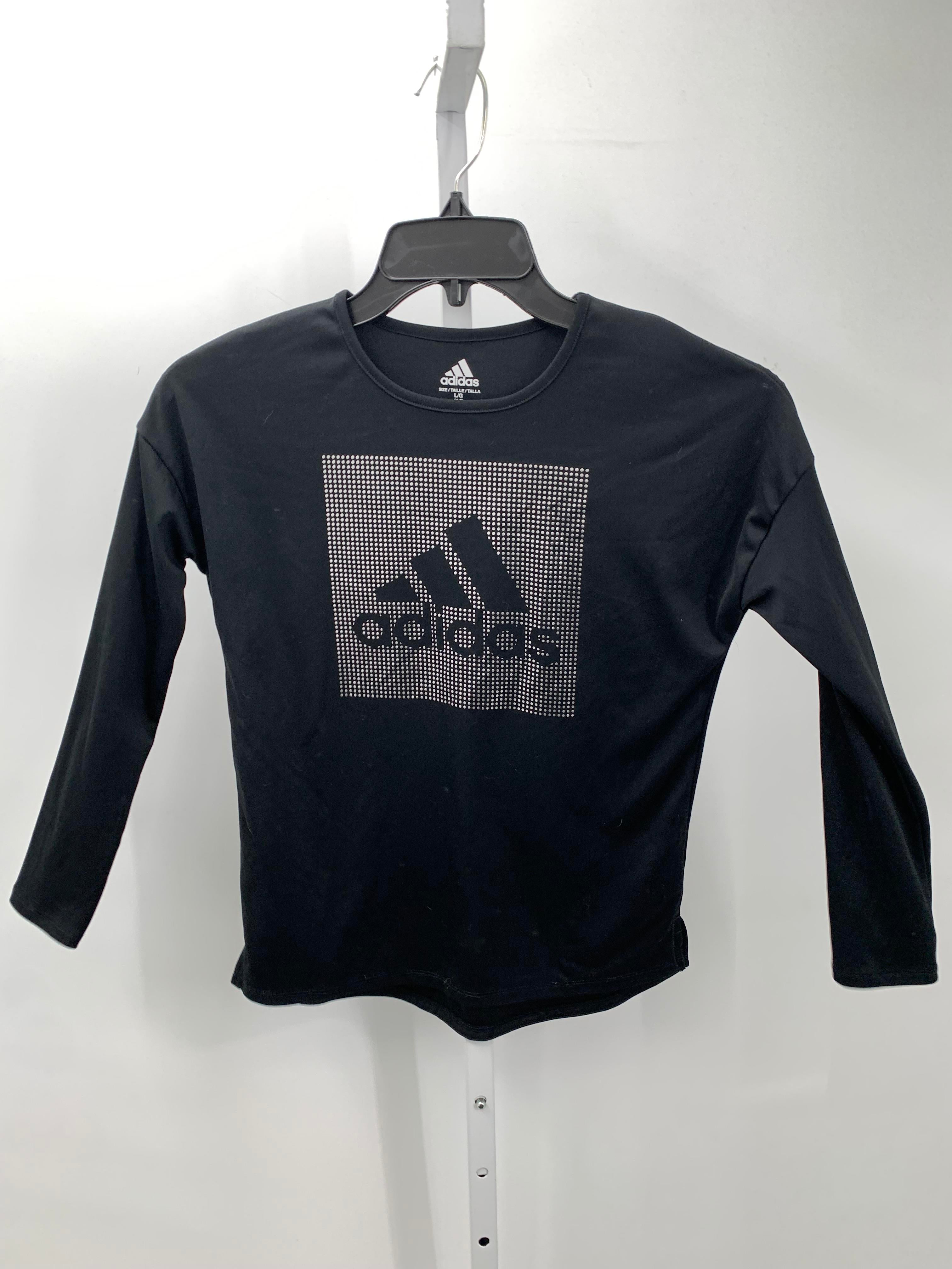 Adidas Size 14 Girls Long Sleeve Shirt