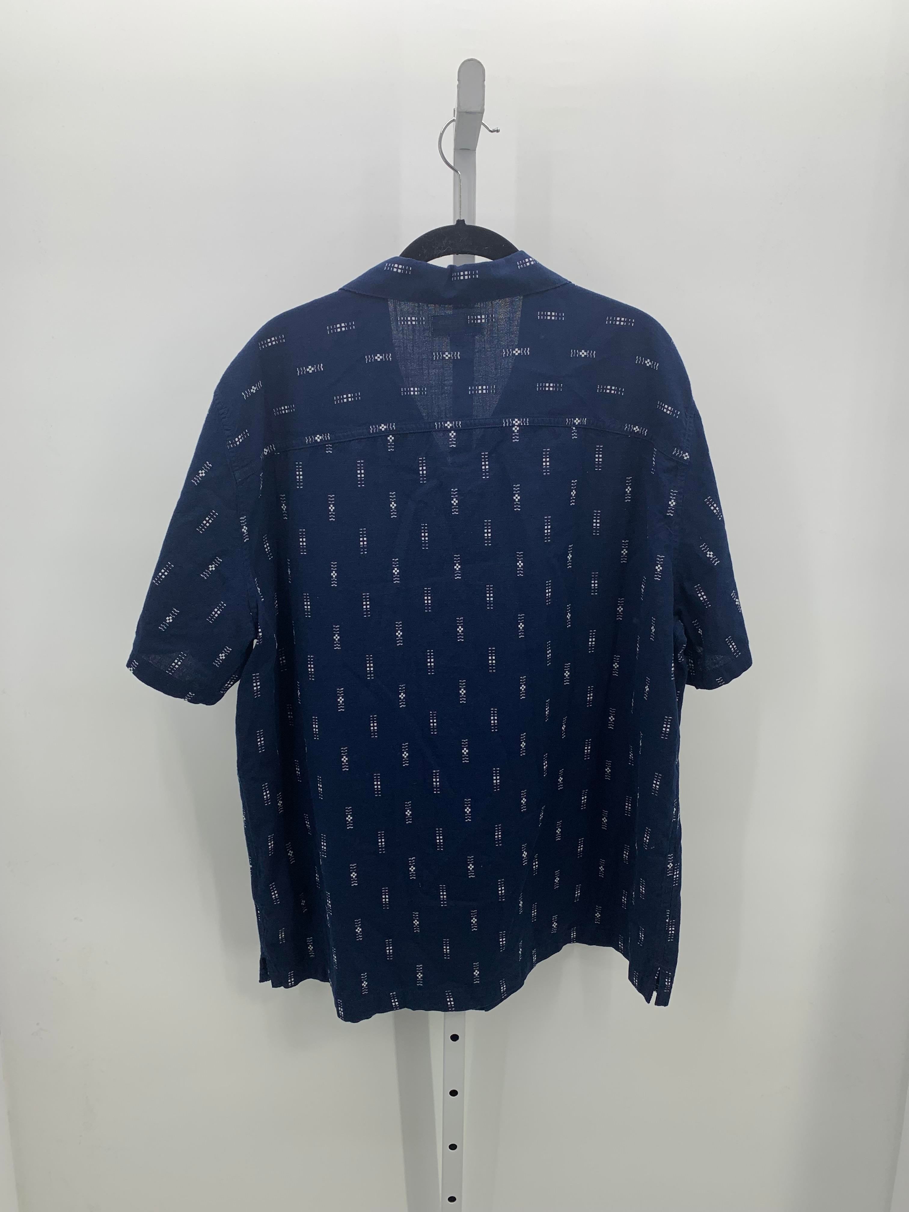 WHITE PATTERN BTN DOWN