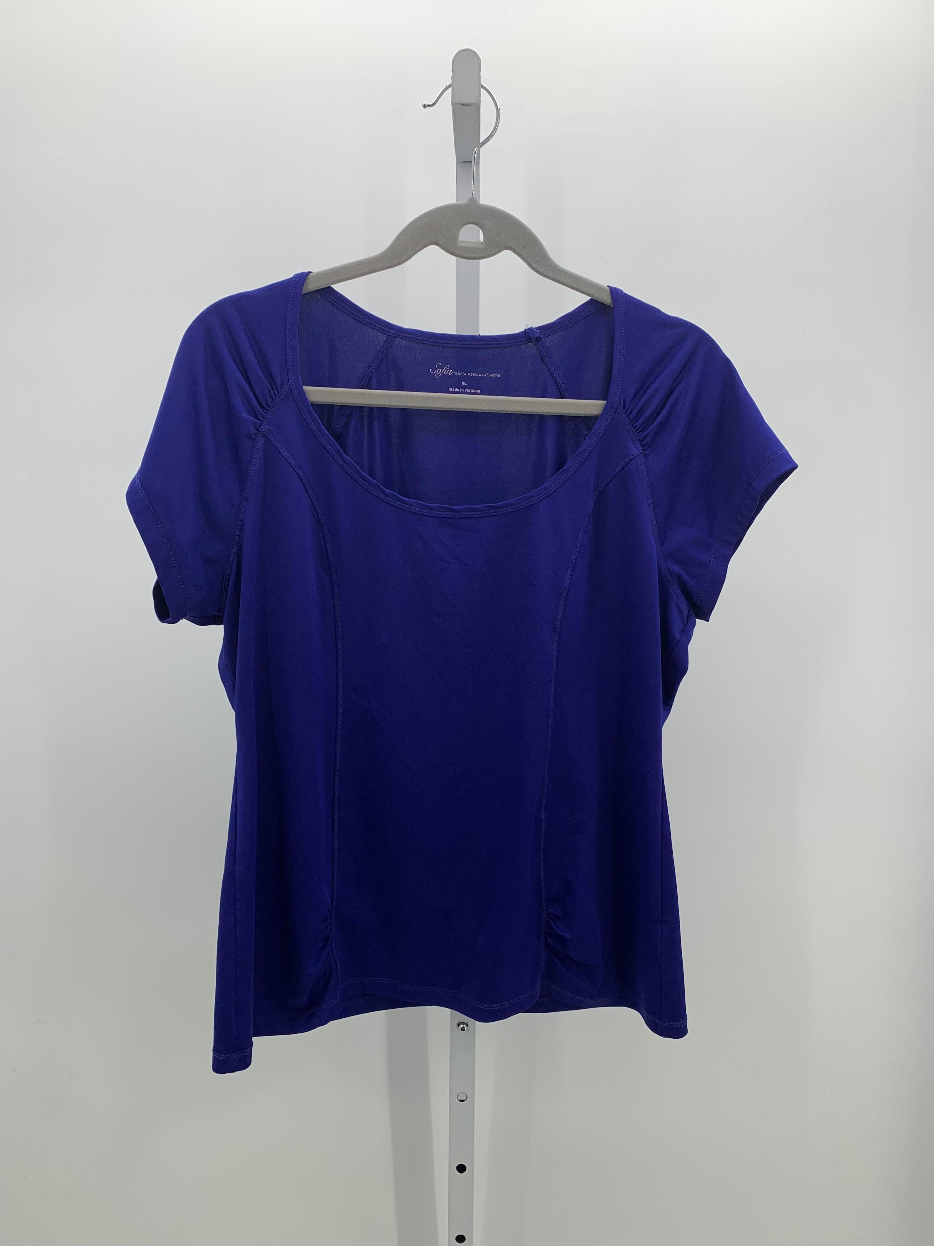 Sofia Size Extra Large Misses Short Sleeve Shirt