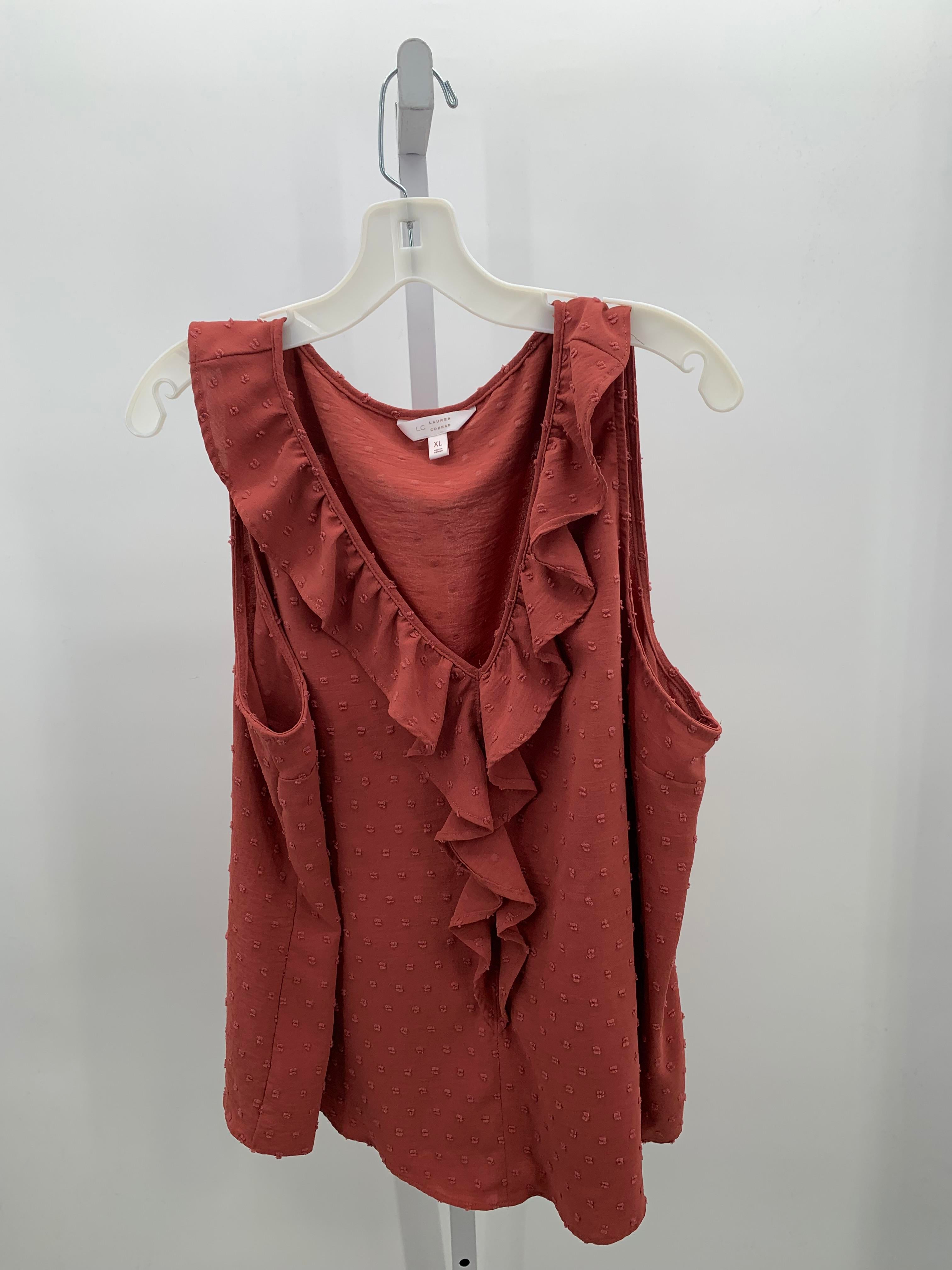 Lauren Conrad Size Extra Large Misses Sleeveless Shirt