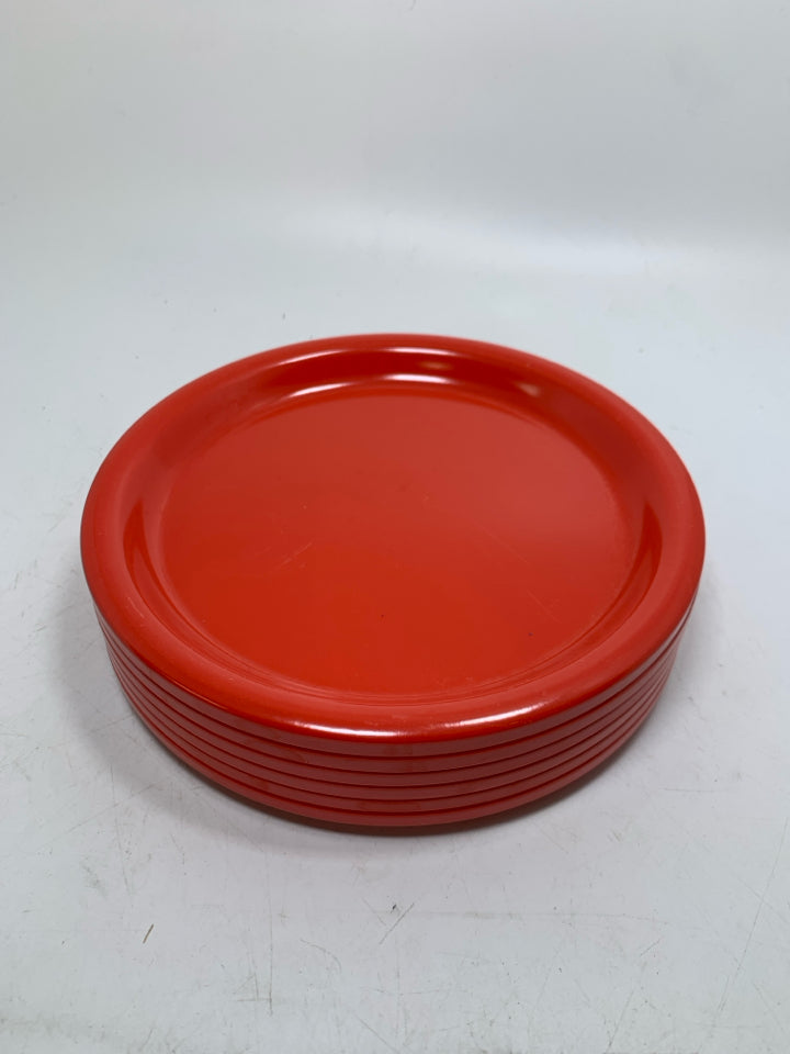 VTG 6 INGRID LTD CHICAGO PLATES MELAMINE.
