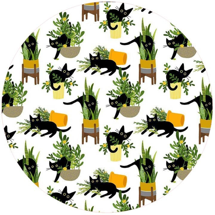 New - Andreas Silicon Jar Opener - Plant Cats