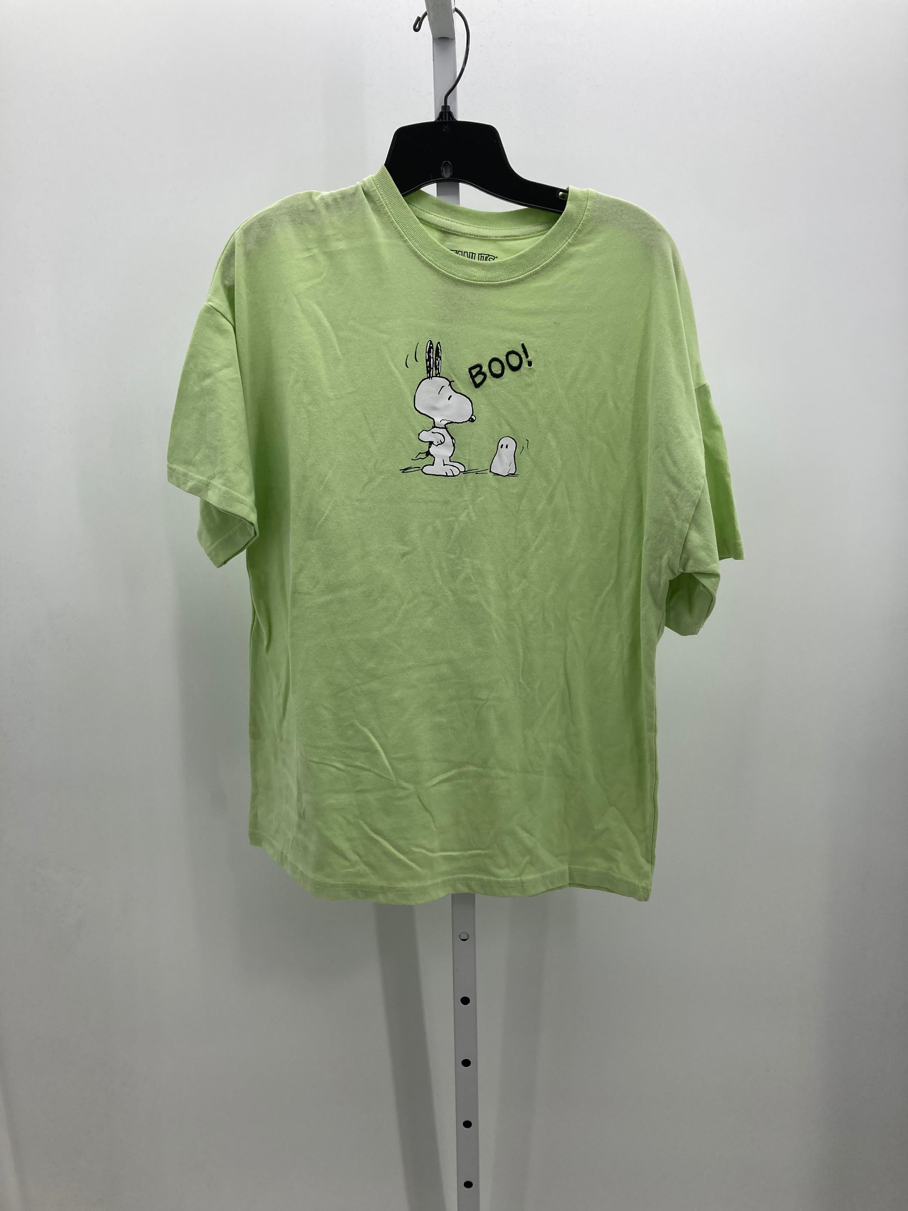 SHORT SLV SHIRT SNOOPY BOO